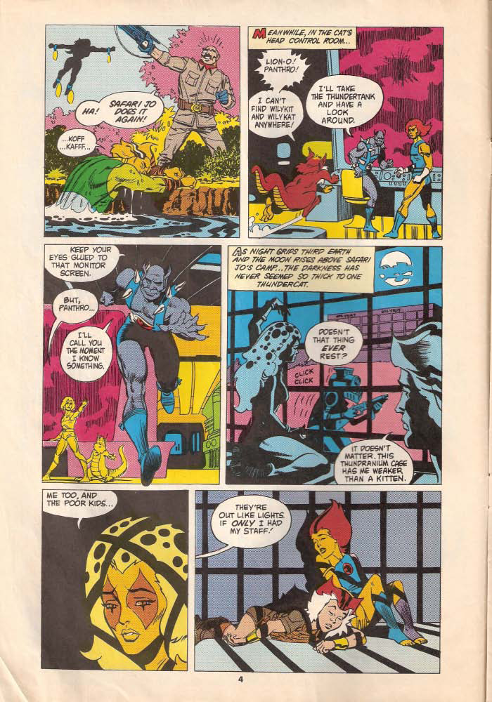 Read online ThunderCats (1987) comic -  Issue #28 - 4
