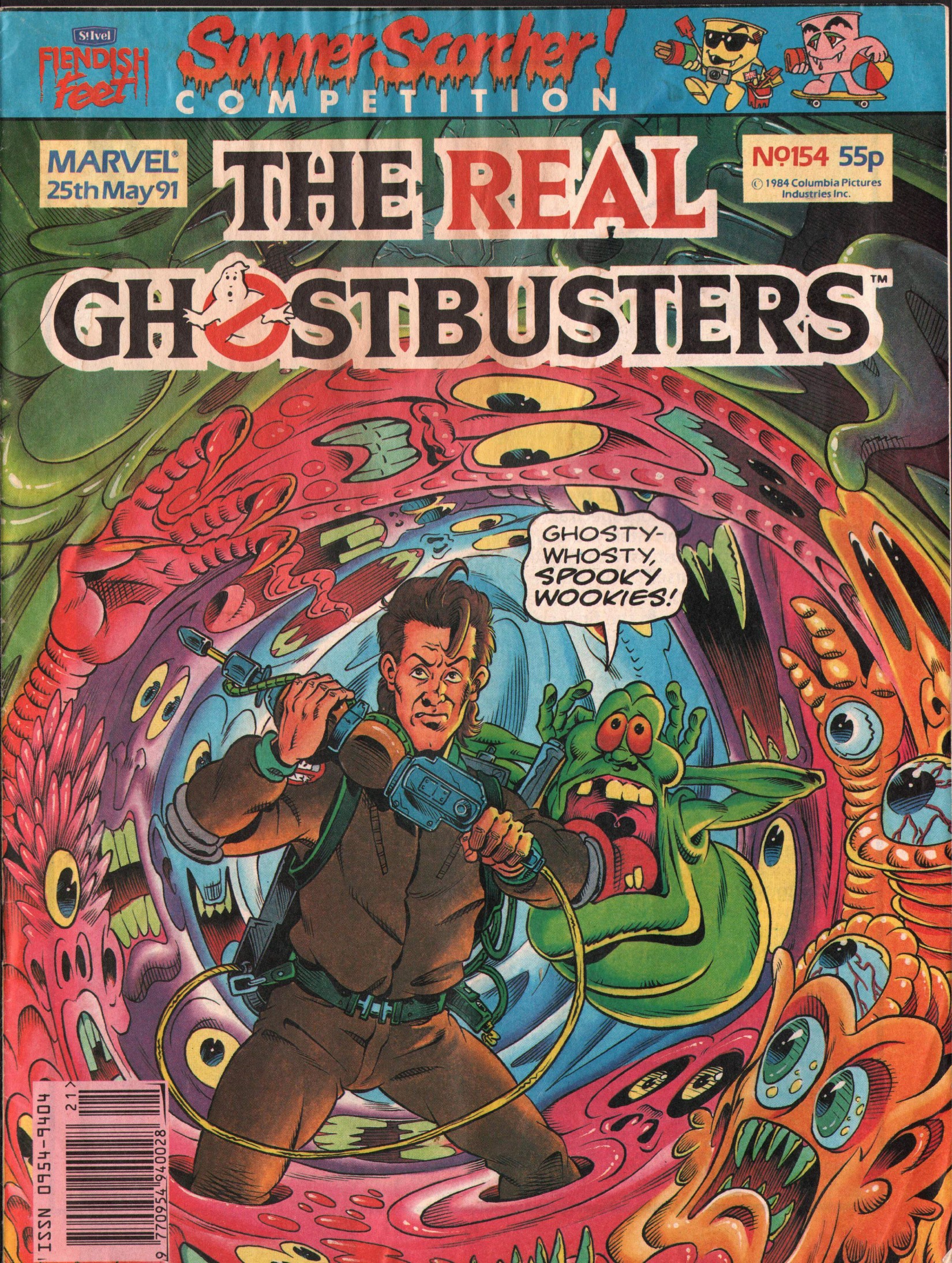 Read online The Real Ghostbusters comic -  Issue #154 - 1