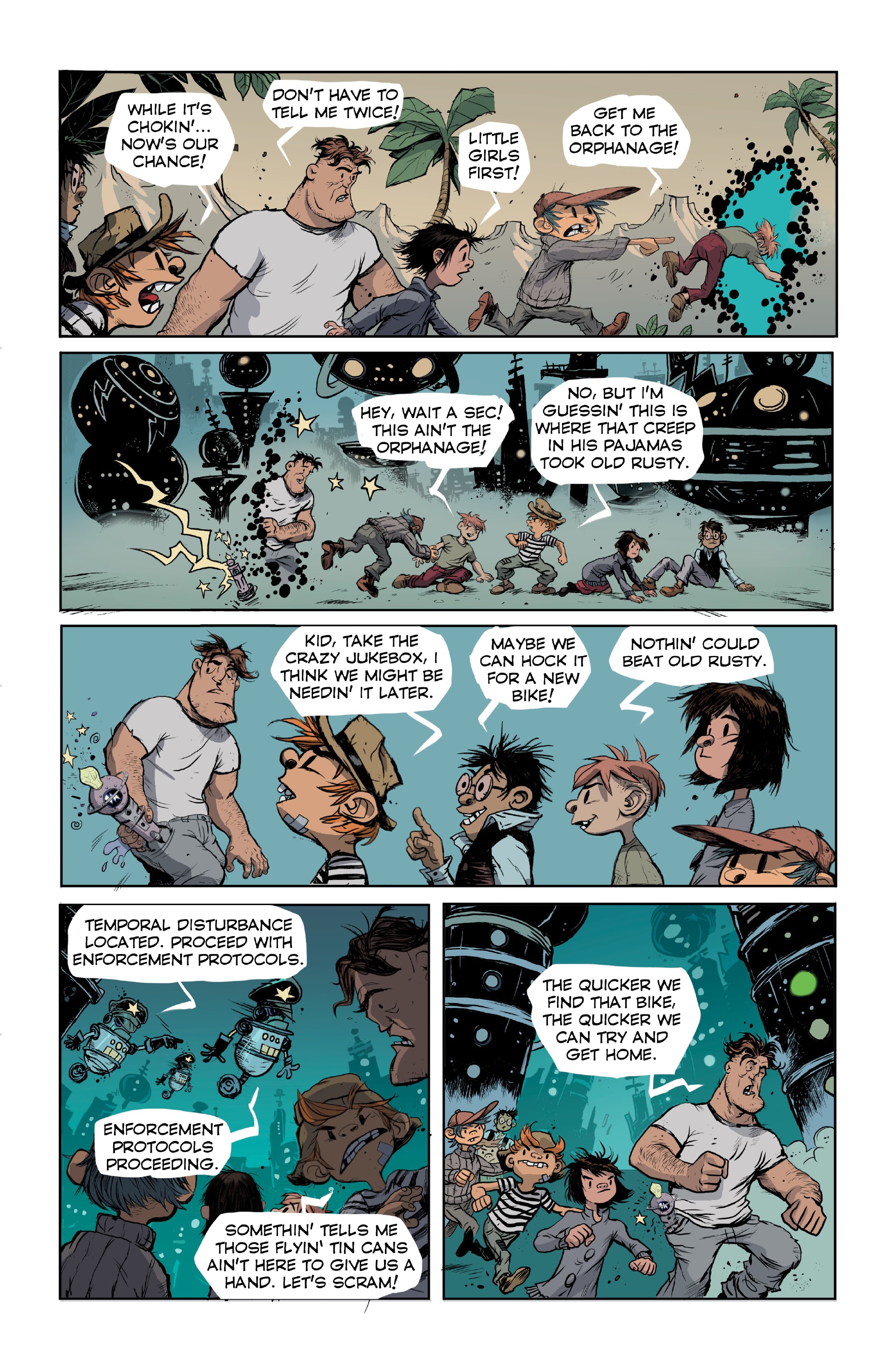 Read online The Unholy Bastards vs. the Future! comic -  Issue # Full - 13
