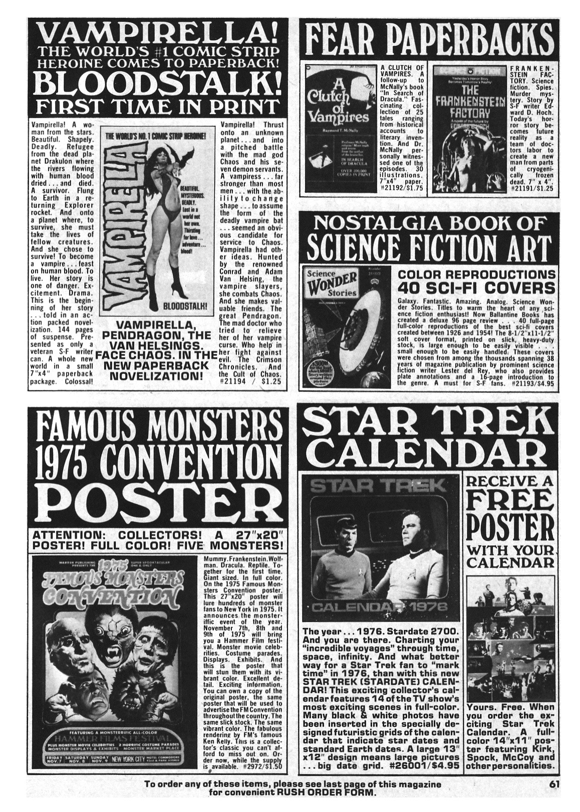 Read online Vampirella (1969) comic -  Issue #47 - 61