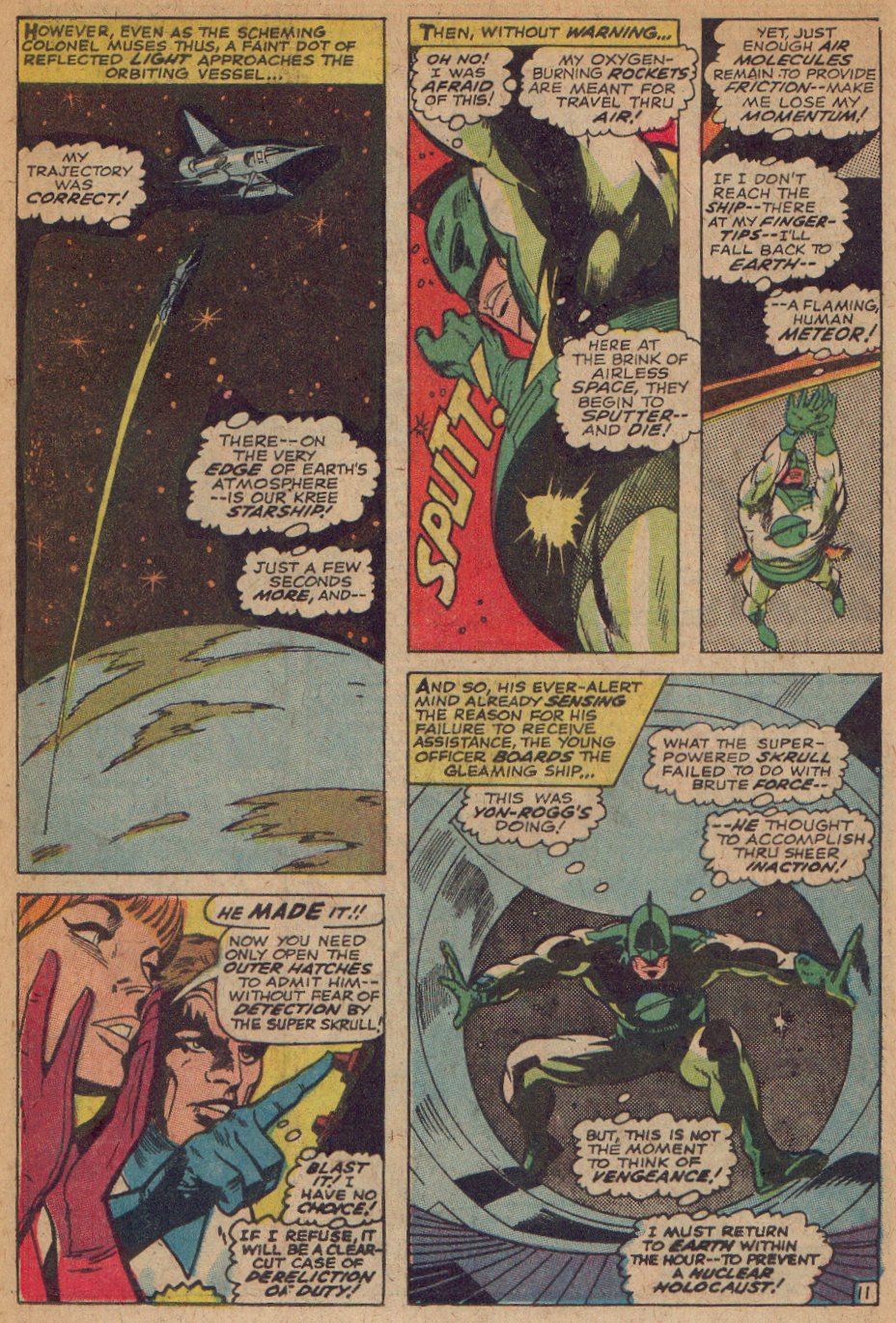 Captain Marvel (1968) Issue #3 #3 - English 12