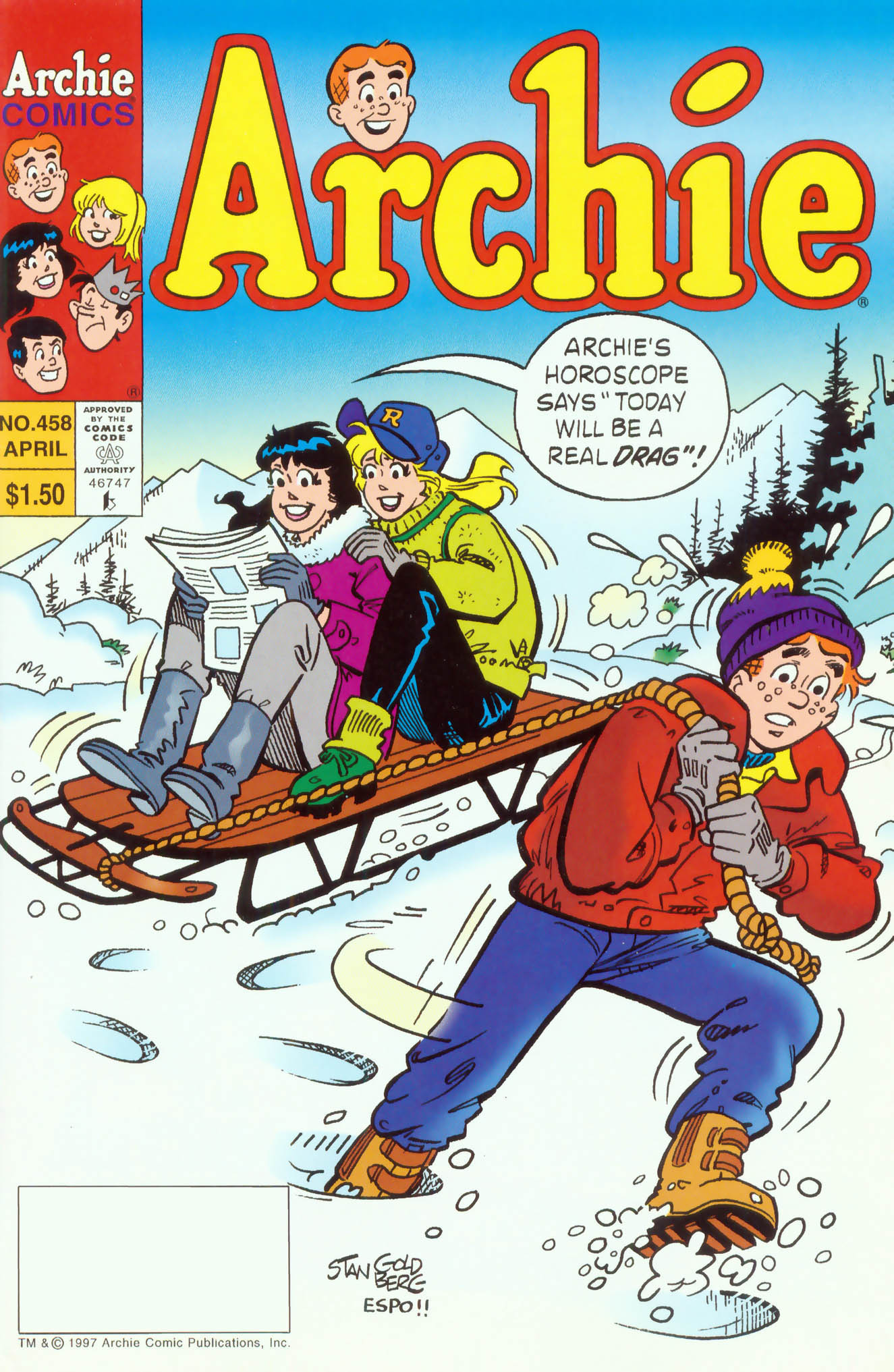 Read online Archie (1960) comic -  Issue #458 - 1