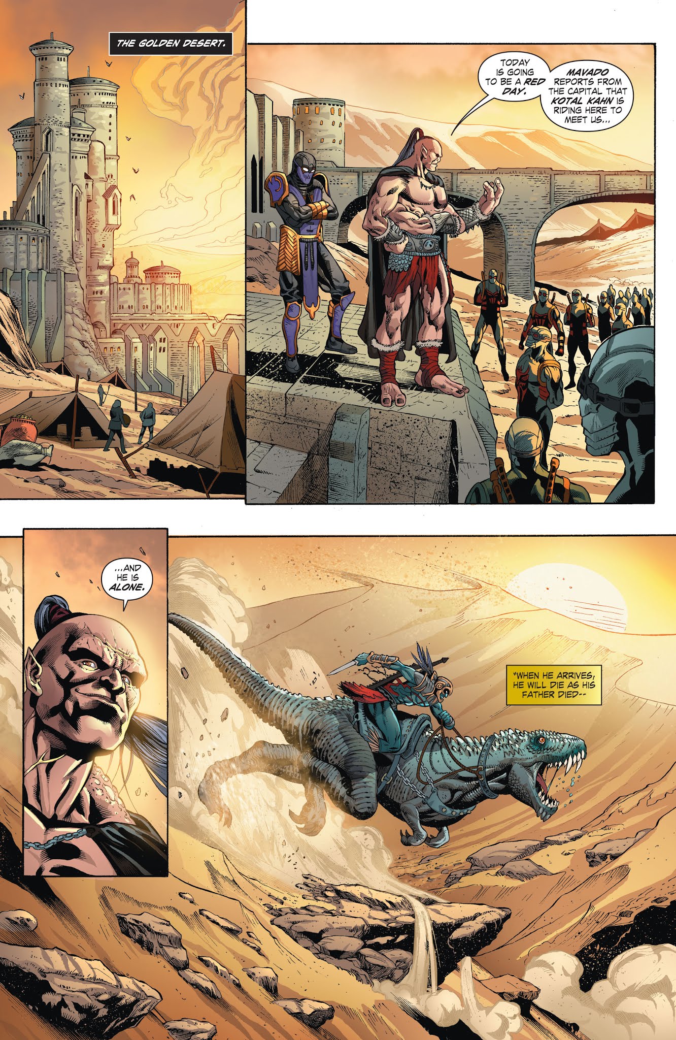 Read online Mortal Kombat X [I] comic -  Issue # _TPB 1 - 79