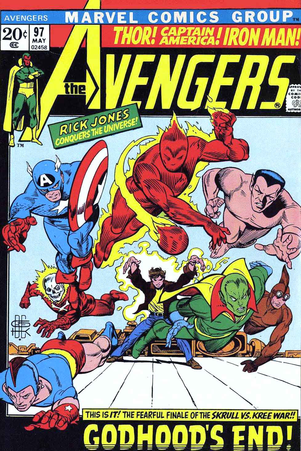 The Avengers (1963) issue 97 - Page 1