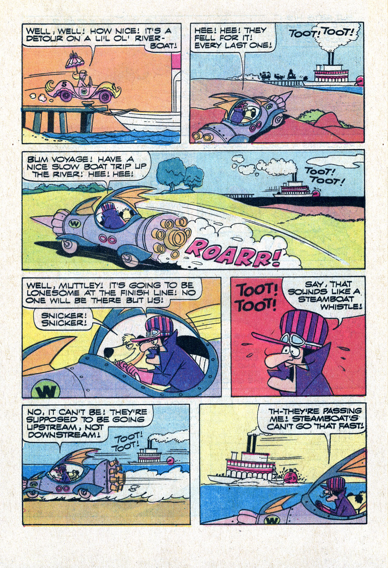 Read online Hanna-Barbera Wacky Races comic -  Issue #5 - 22