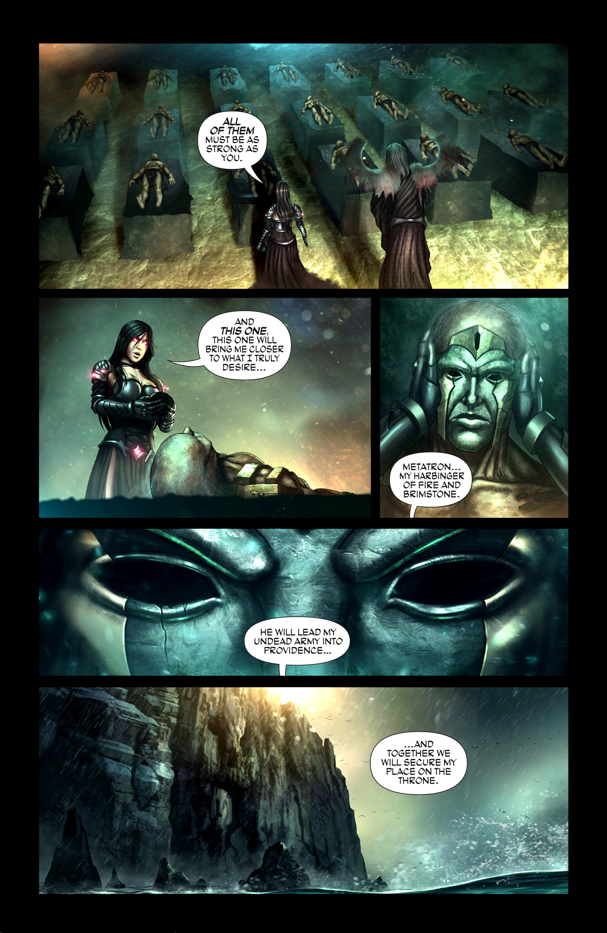 Read online Knights of the Golden Sun comic -  Issue #5 - 10