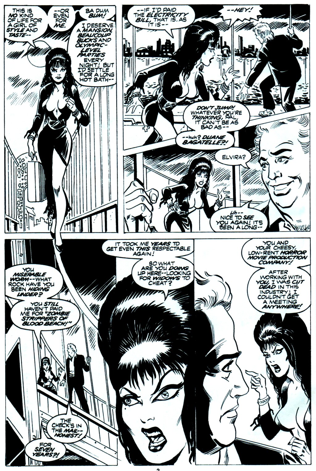 Read online Elvira, Mistress of the Dark comic -  Issue #5 - 4