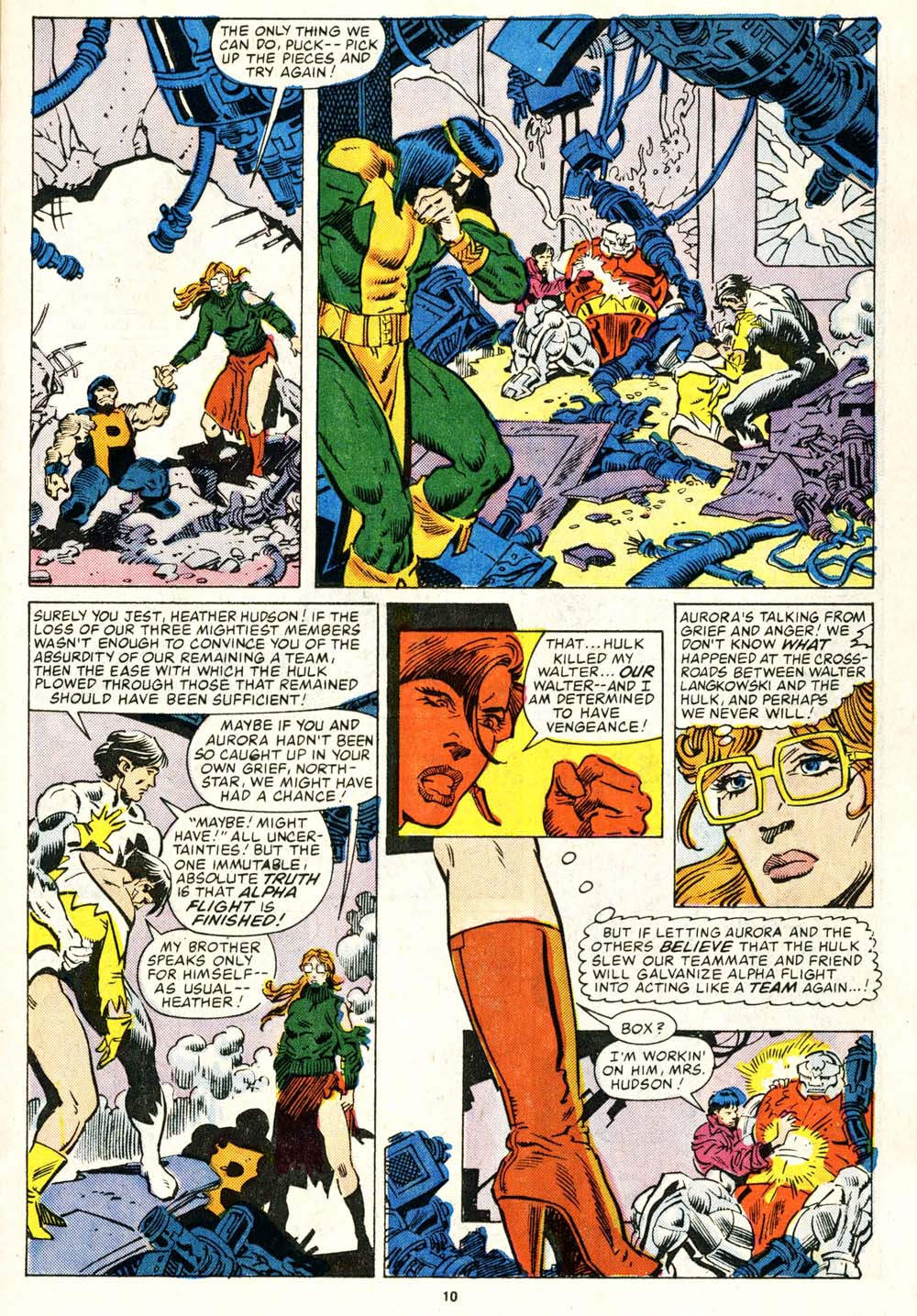 Read online Alpha Flight (1983) comic -  Issue #29 - 10