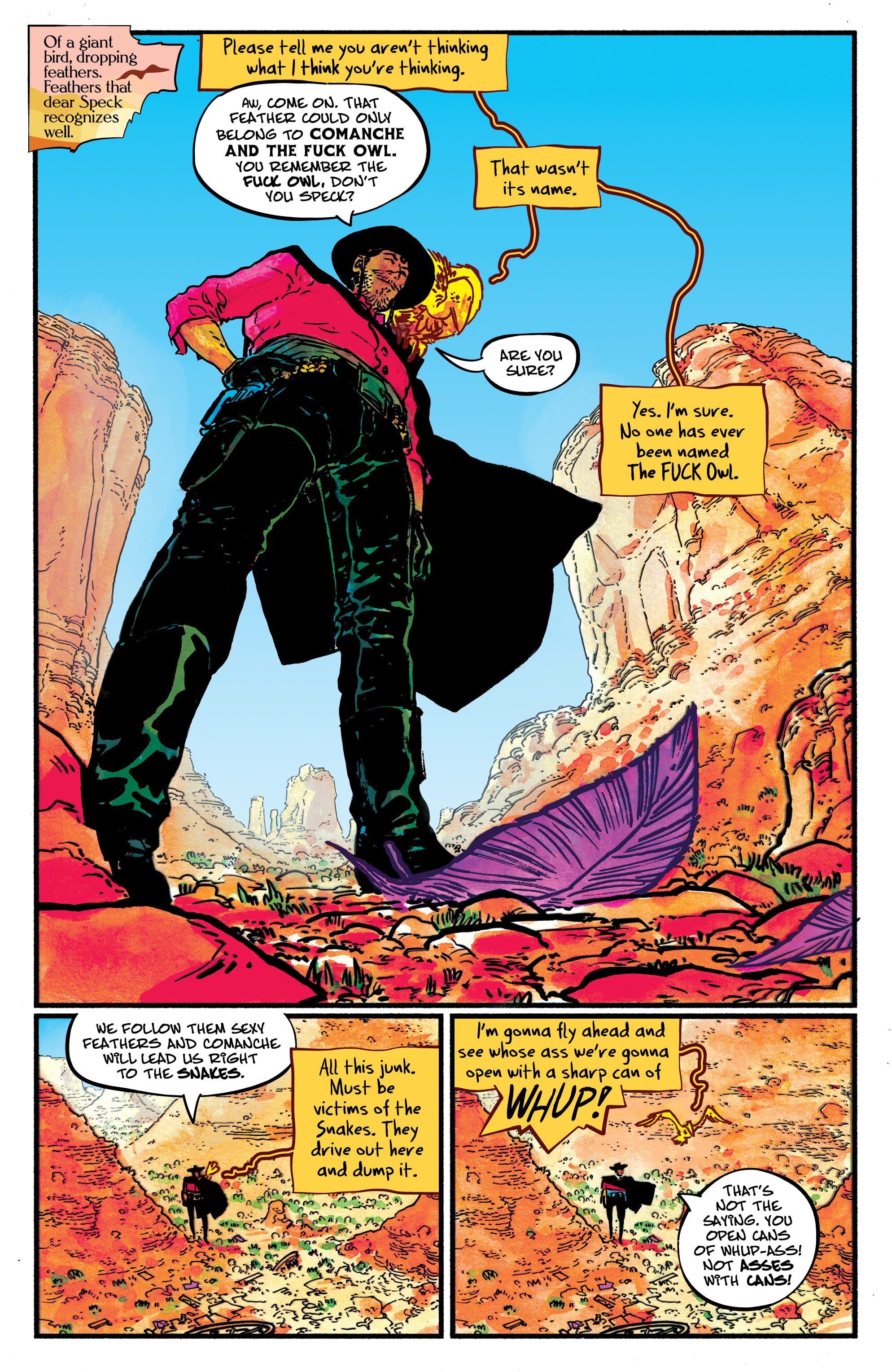 Read online Above Snakes comic -  Issue #4 - 4