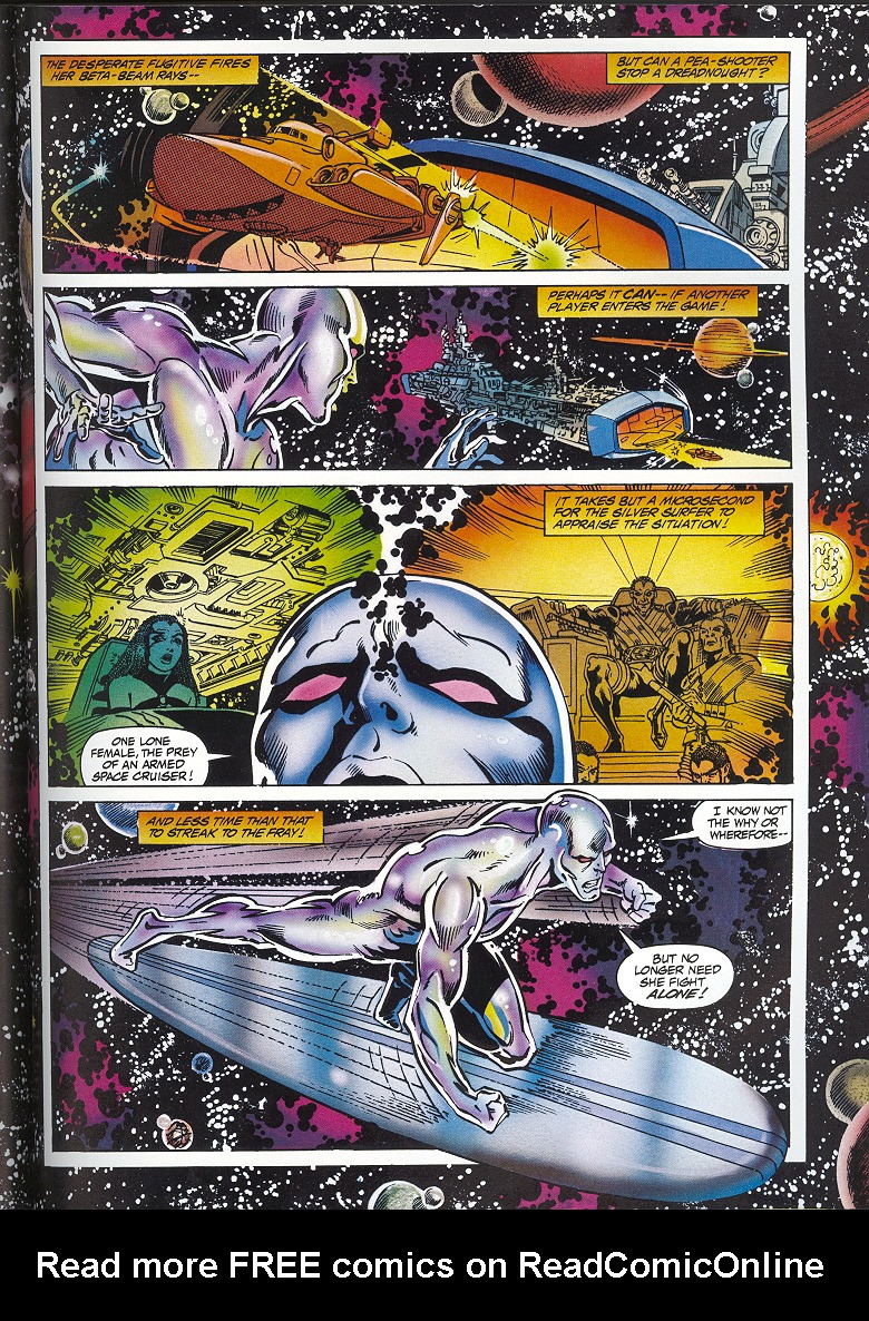 Read online Marvel Graphic Novel comic -  Issue #58 - Silver Surfer - The Enslavers - 41