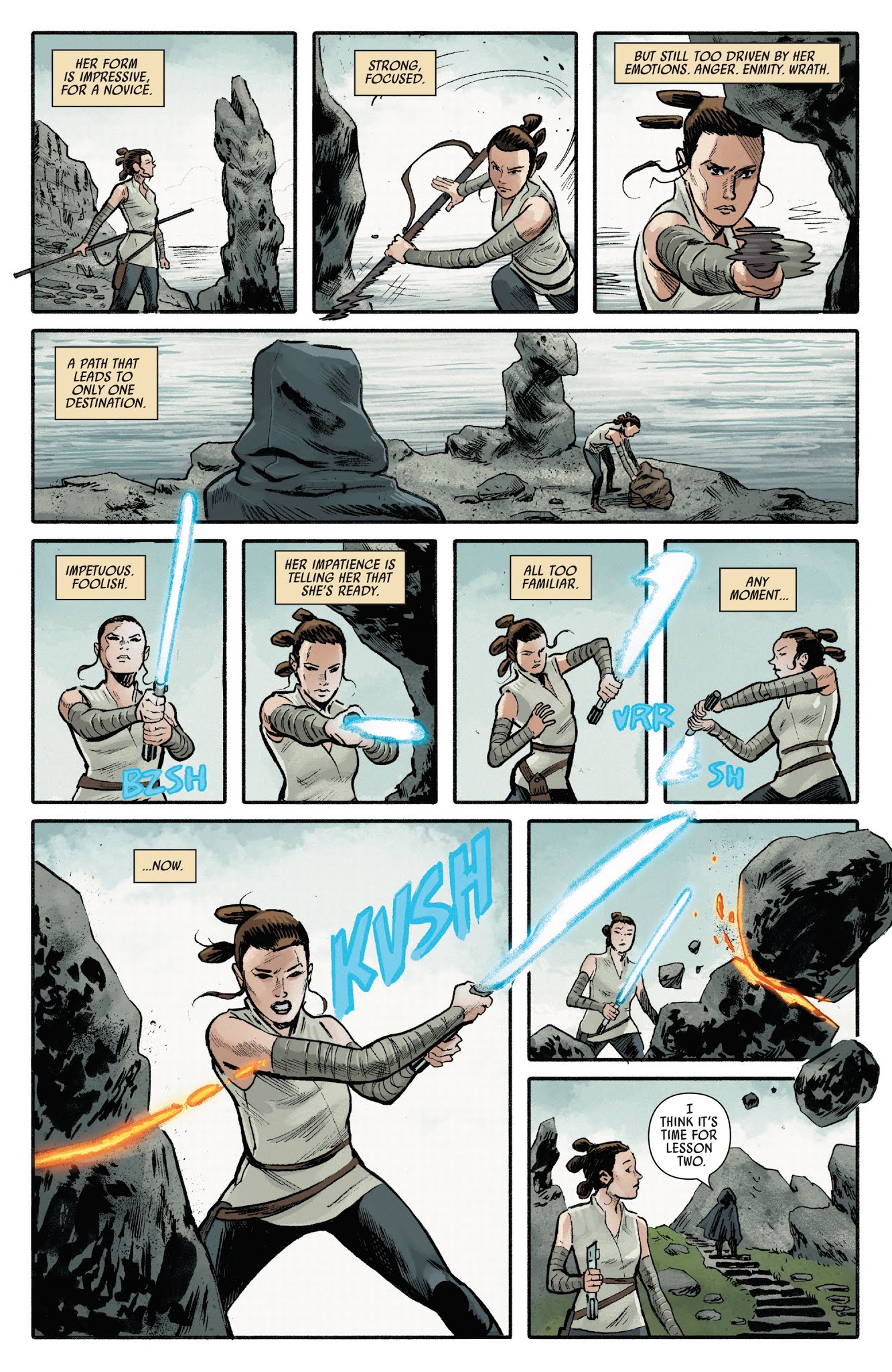 Read online Star Wars: The Last Jedi Adaptation comic -  Issue #3 - 8