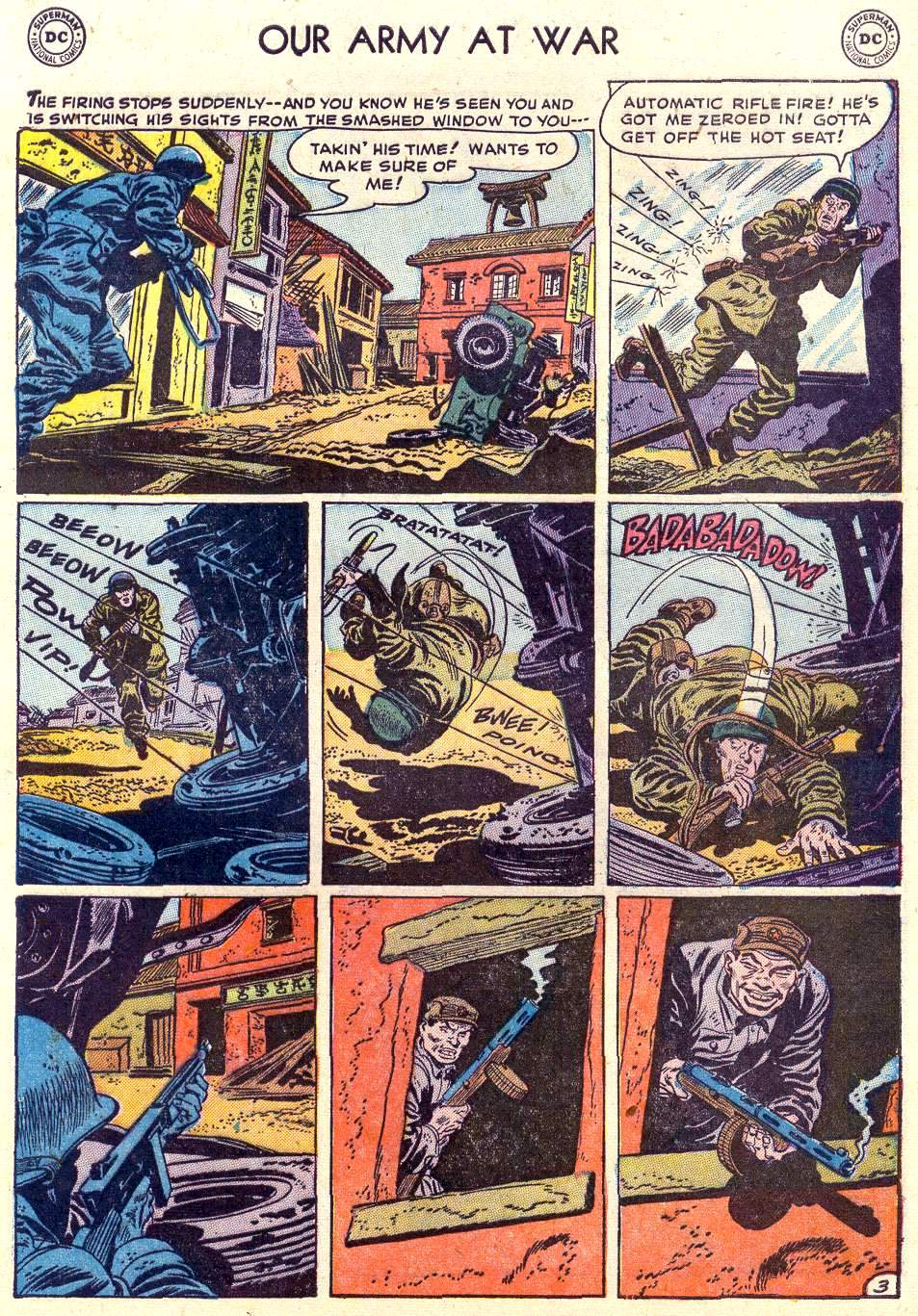 Read online Our Army at War (1952) comic -  Issue #8 - 5