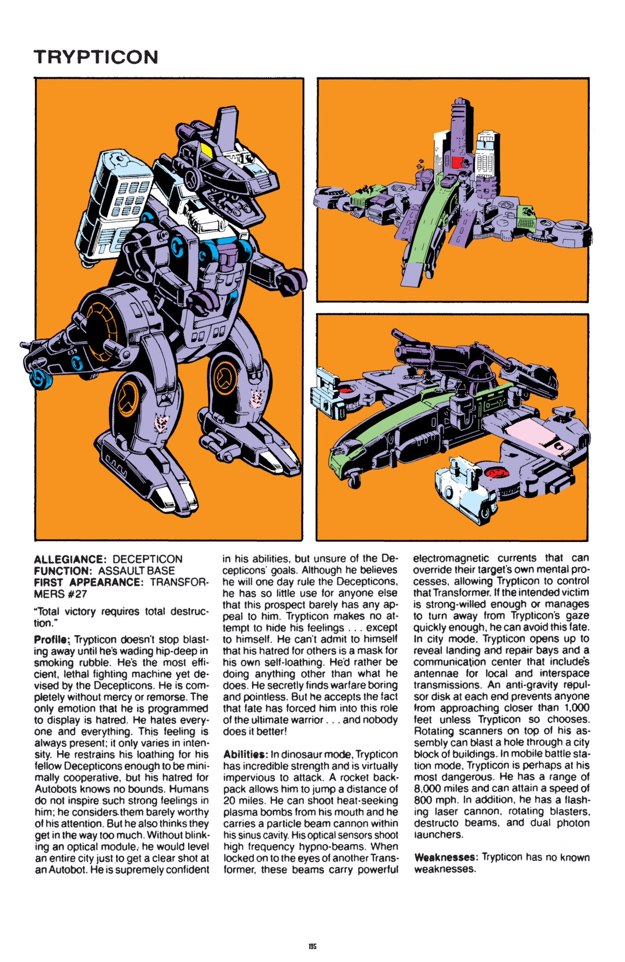 Read online The Transformers Classics comic -  Issue # TPB 8 - 192