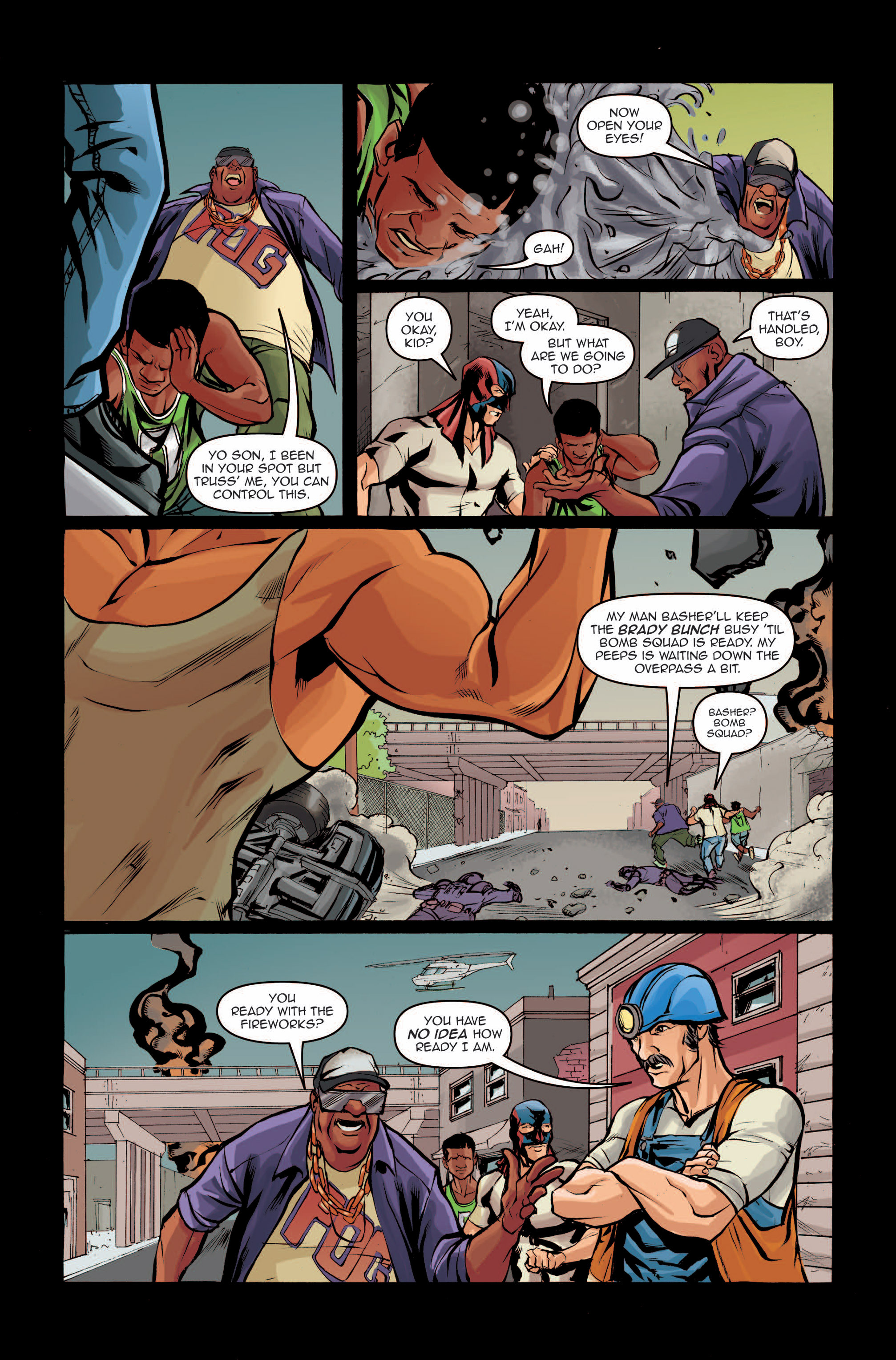 Read online The F1rst Hero comic -  Issue #3 - 15