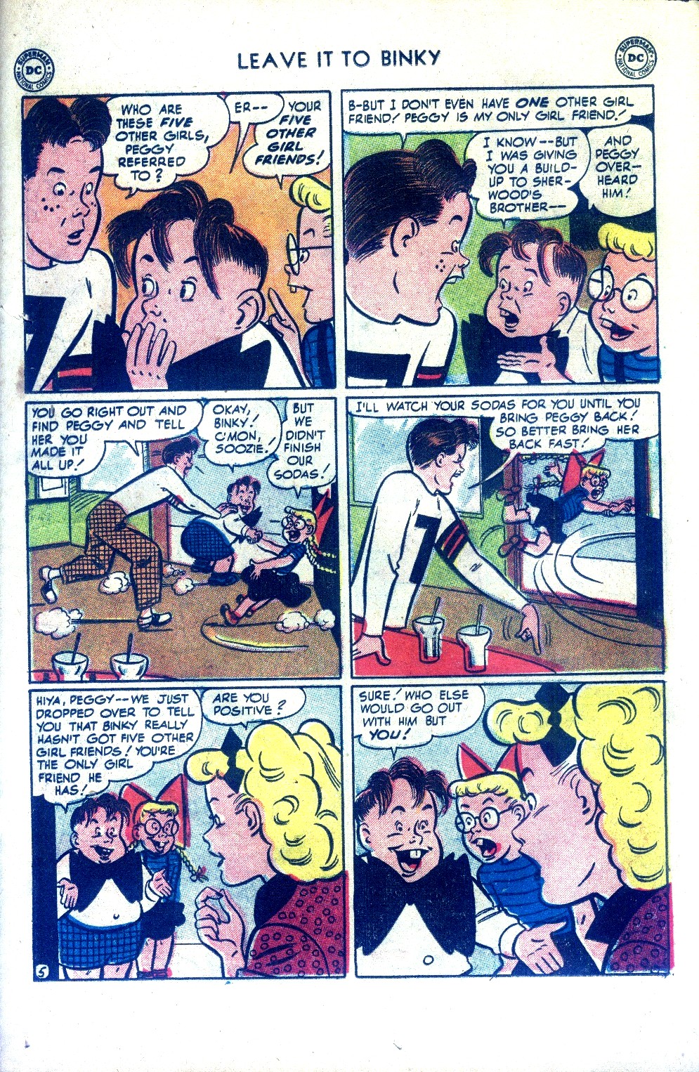 Read online Leave it to Binky comic -  Issue #25 - 25