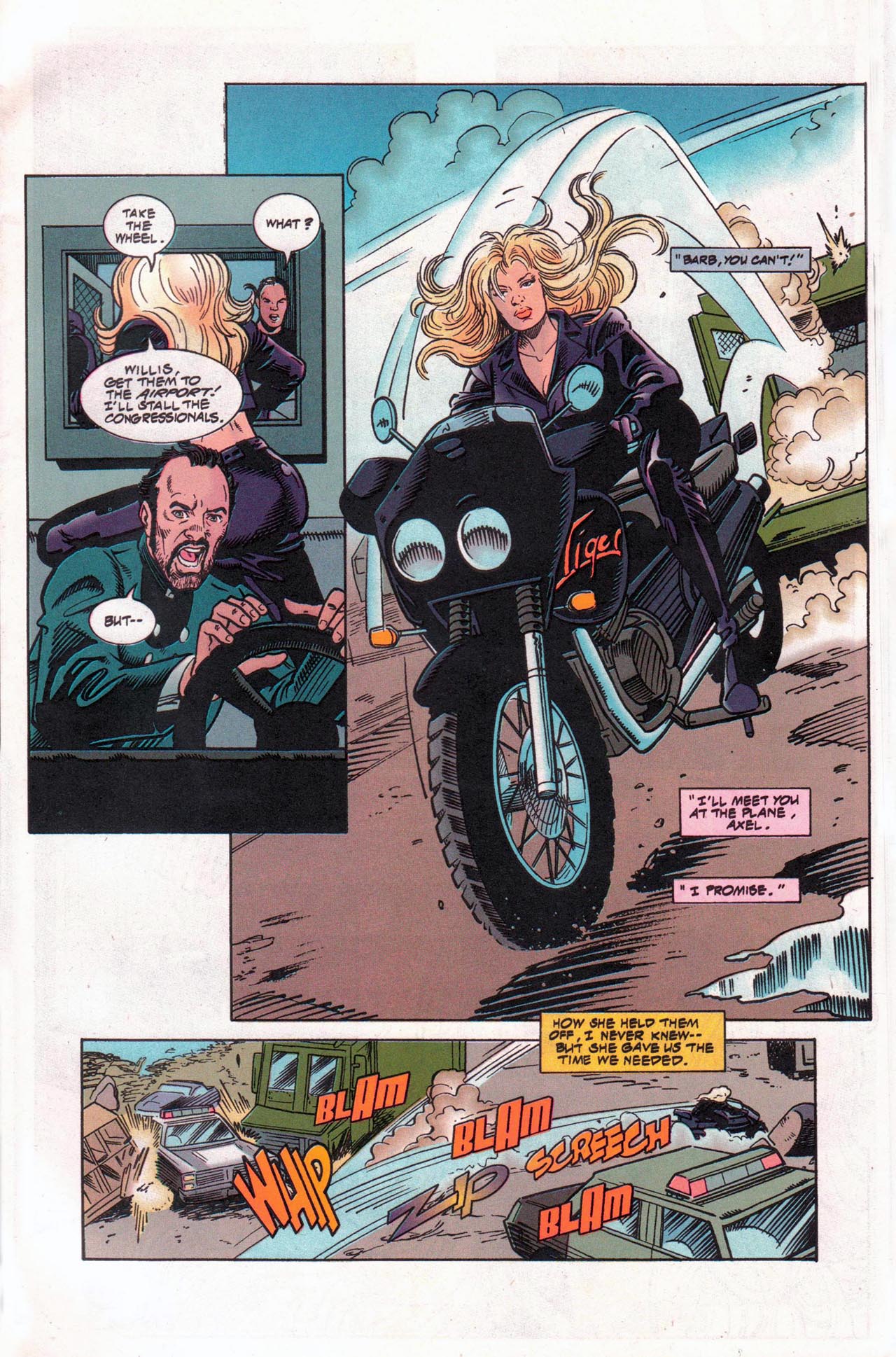 Read online Barb Wire Movie Special comic -  Issue # Full - 39