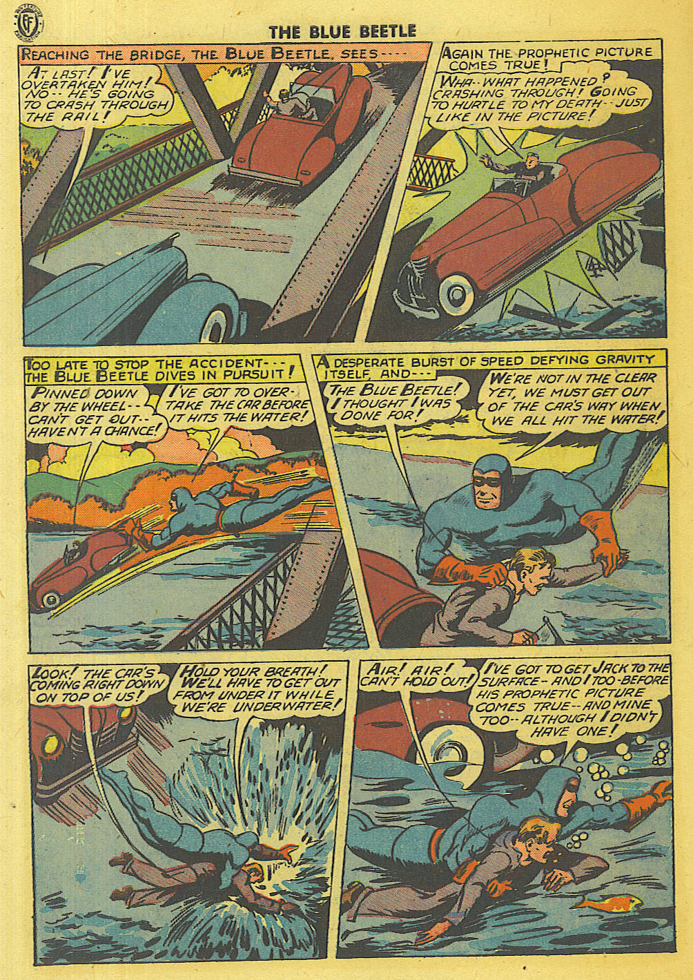 Read online The Blue Beetle comic -  Issue #35 - 7