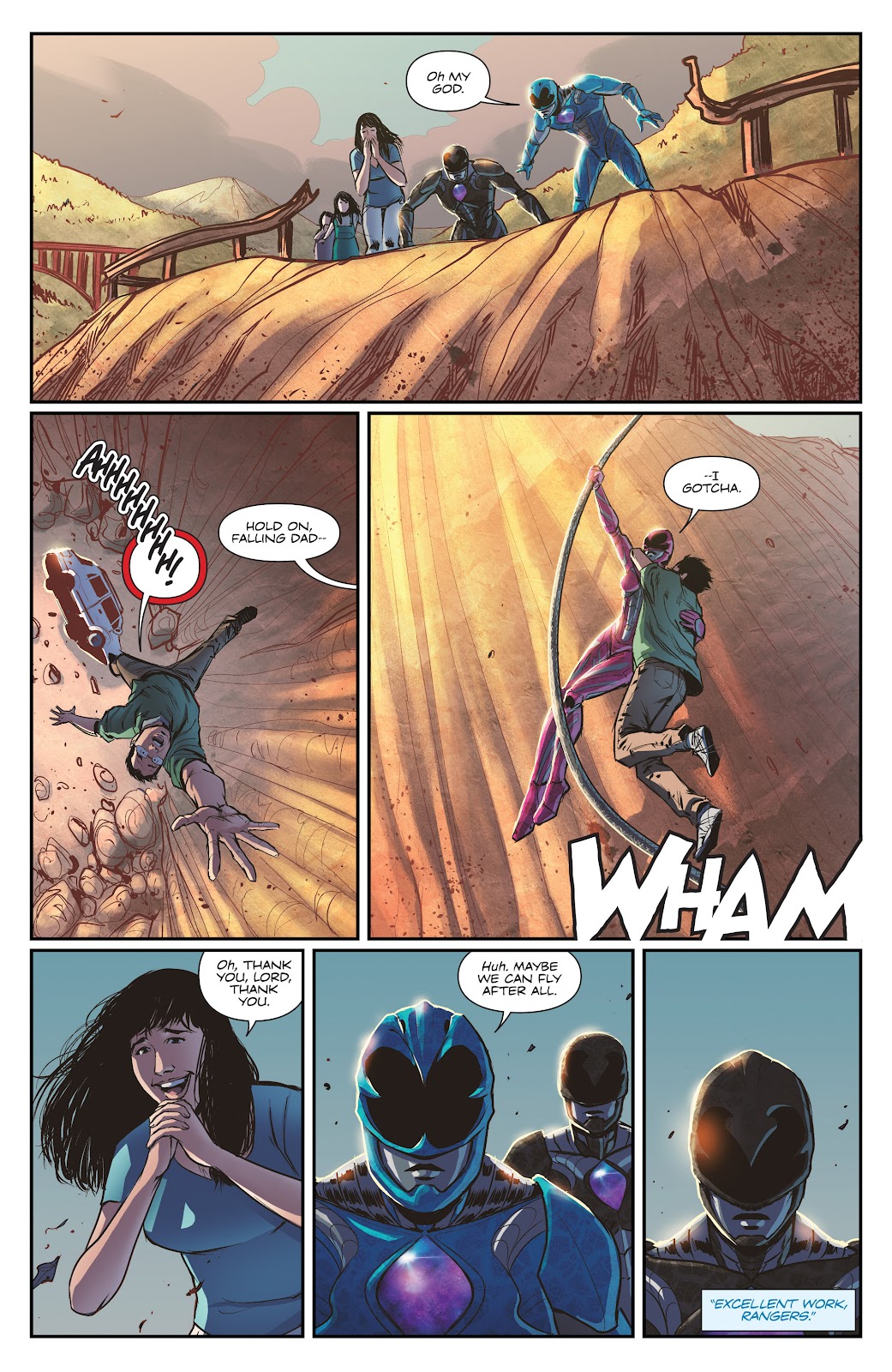 Saban's Power Rangers: Aftershock issue Full - Page 14