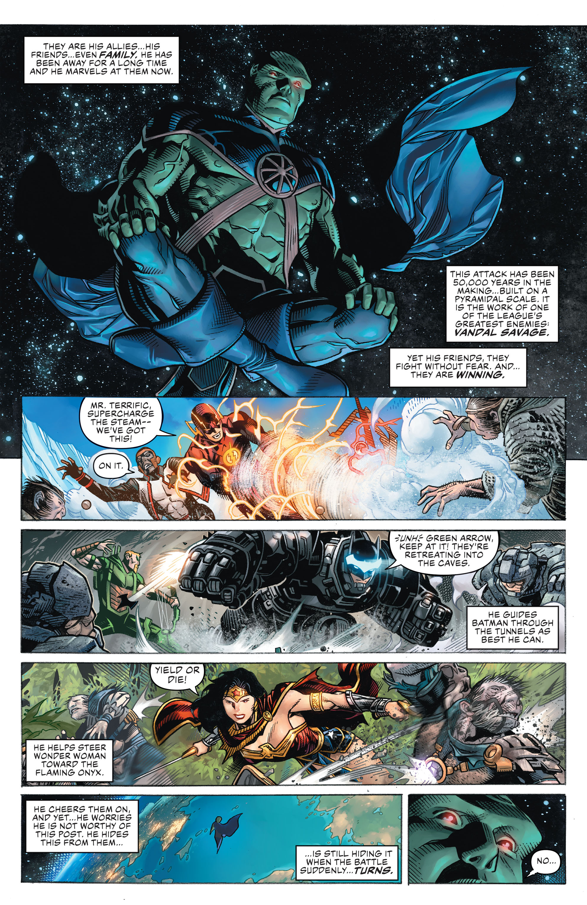Read online Justice League by Scott Snyder: The Deluxe Edition comic -  Issue # TPB 1 (Part 1) - 10