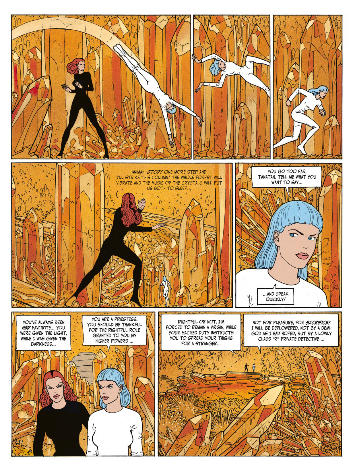 Read online Before the Incal comic -  Issue #6 - 7