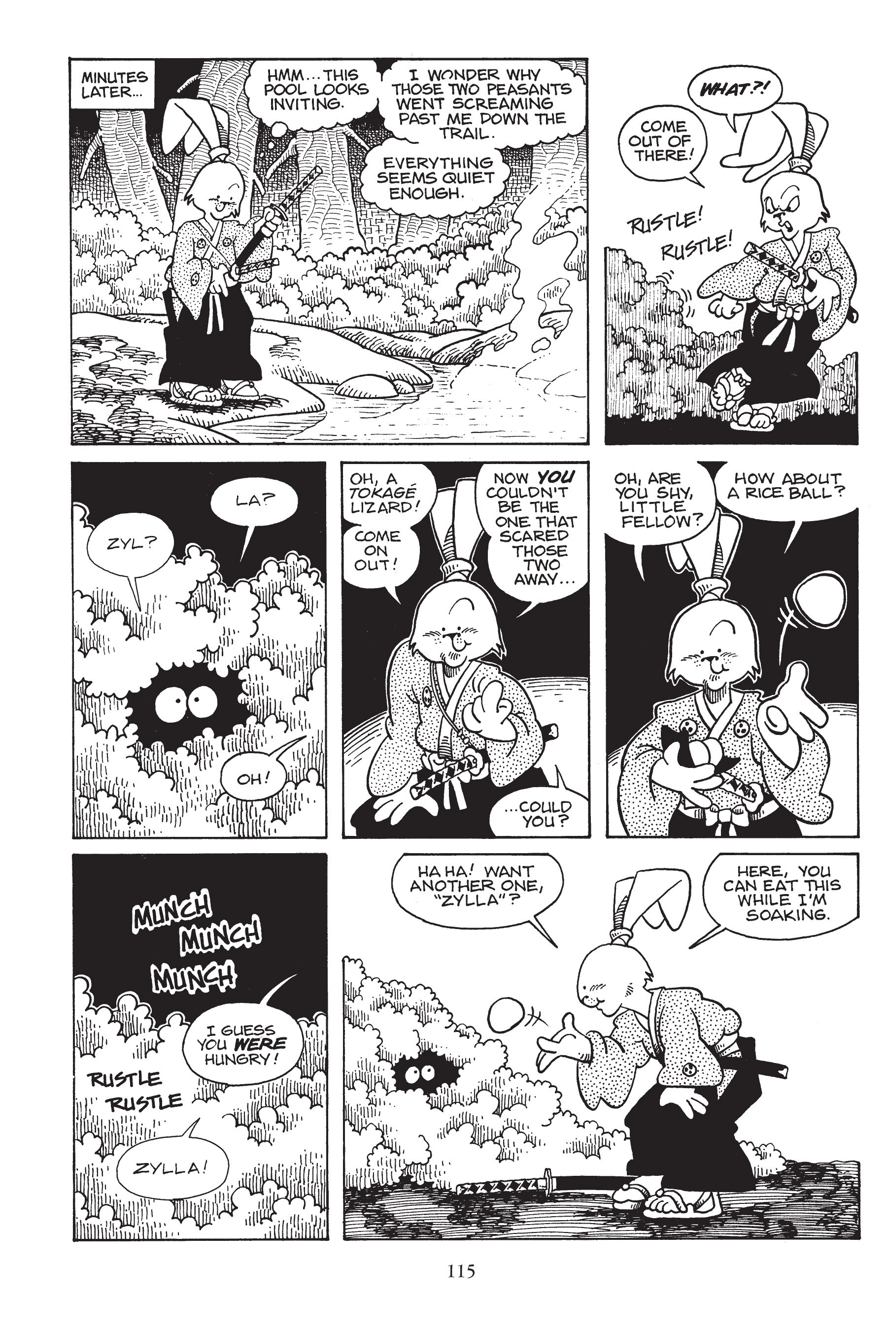 Read online Usagi Yojimbo (1987) comic -  Issue # _TPB 2 - 115