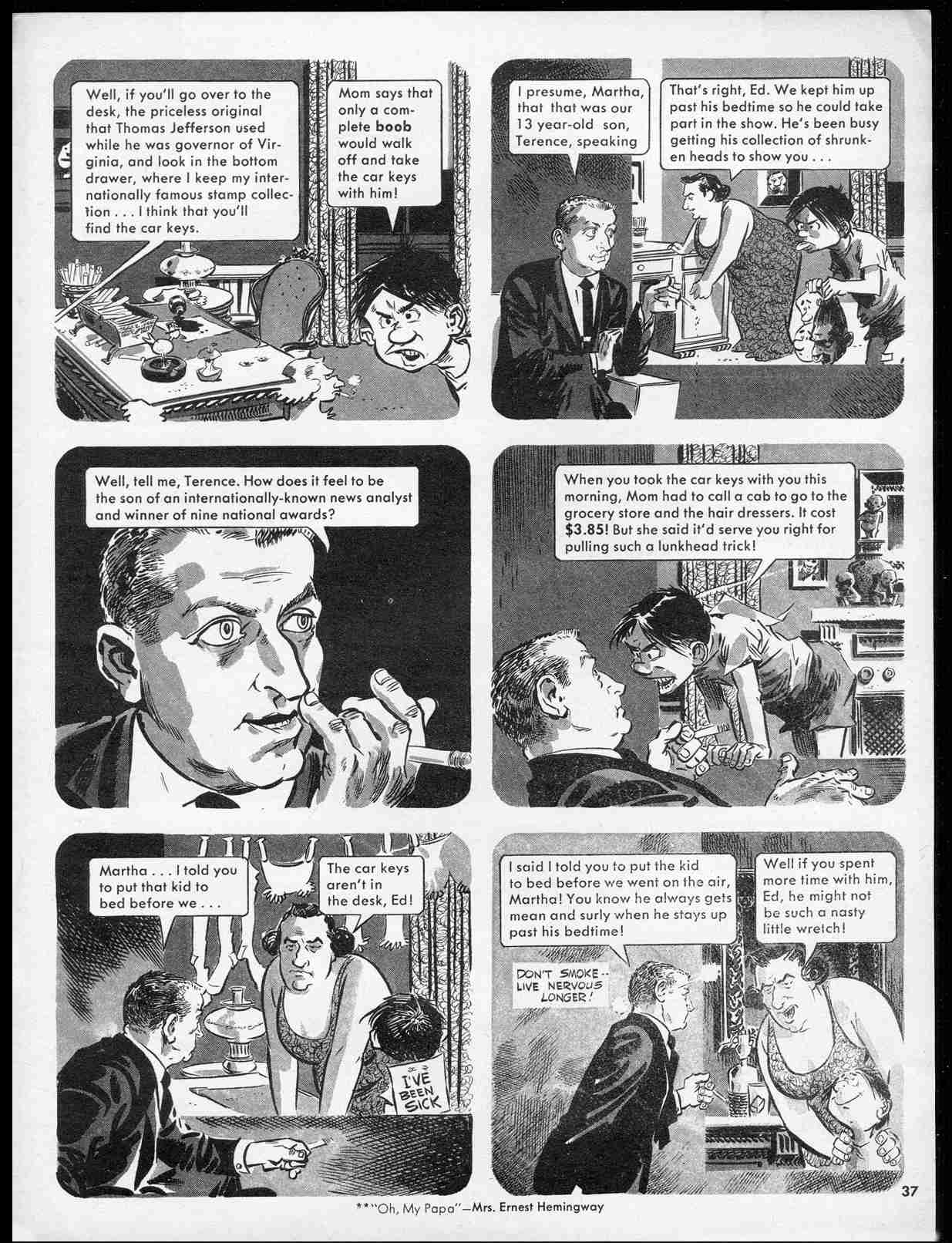 Read online MAD comic -  Issue #35 - 39