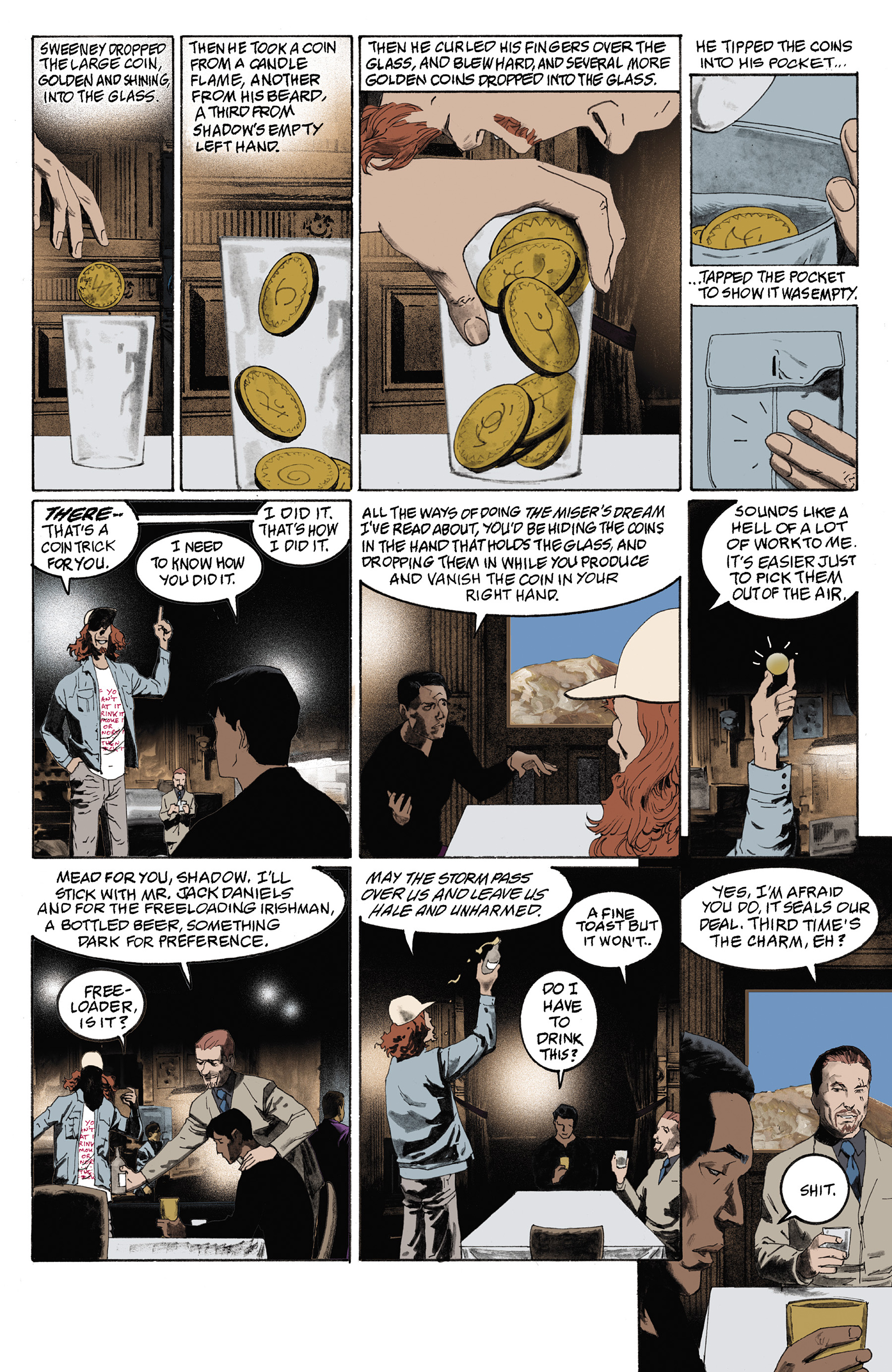 Read online American Gods: Shadows comic -  Issue #2 - 10