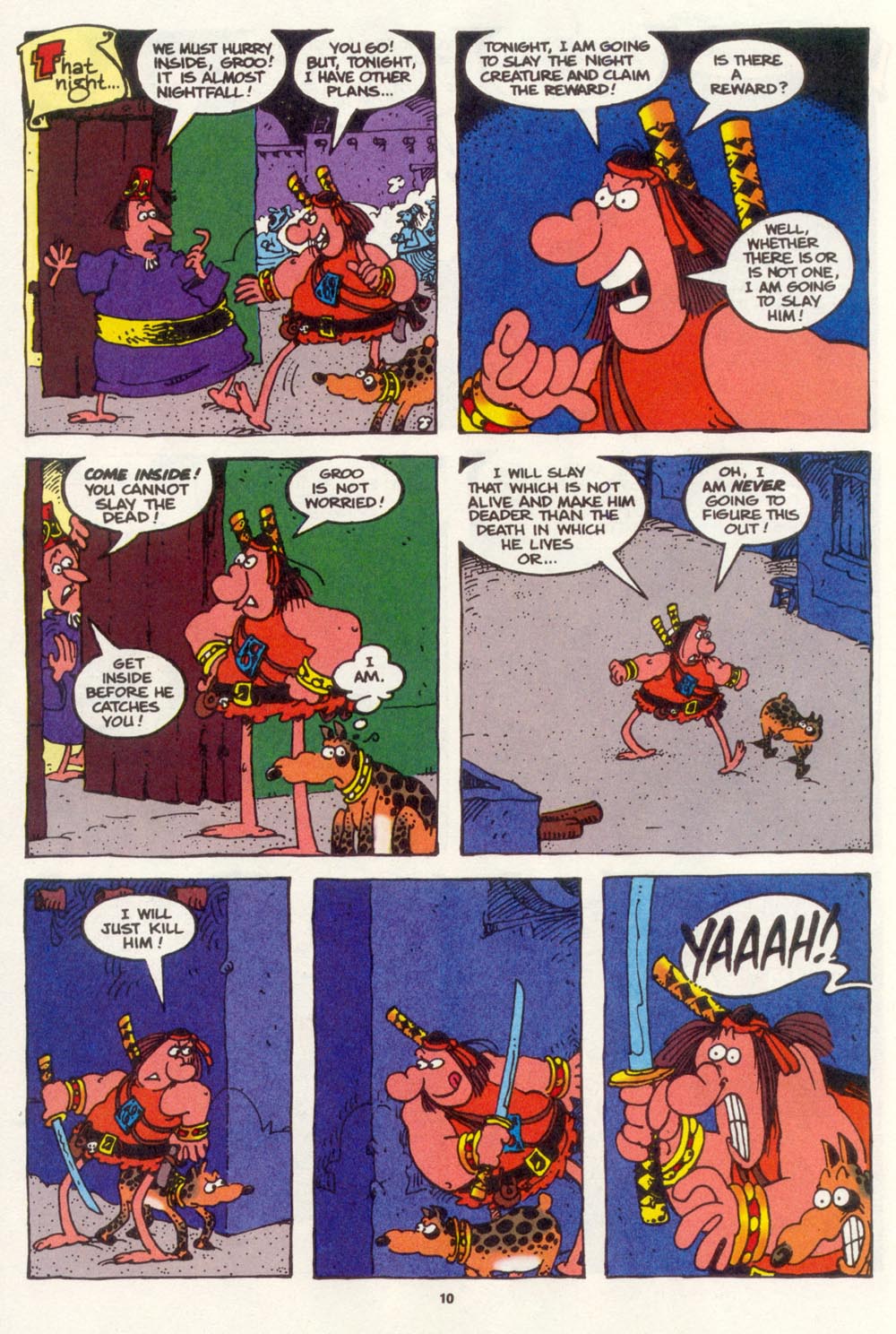 Read online Sergio Aragonés Groo the Wanderer comic -  Issue #110 - 12