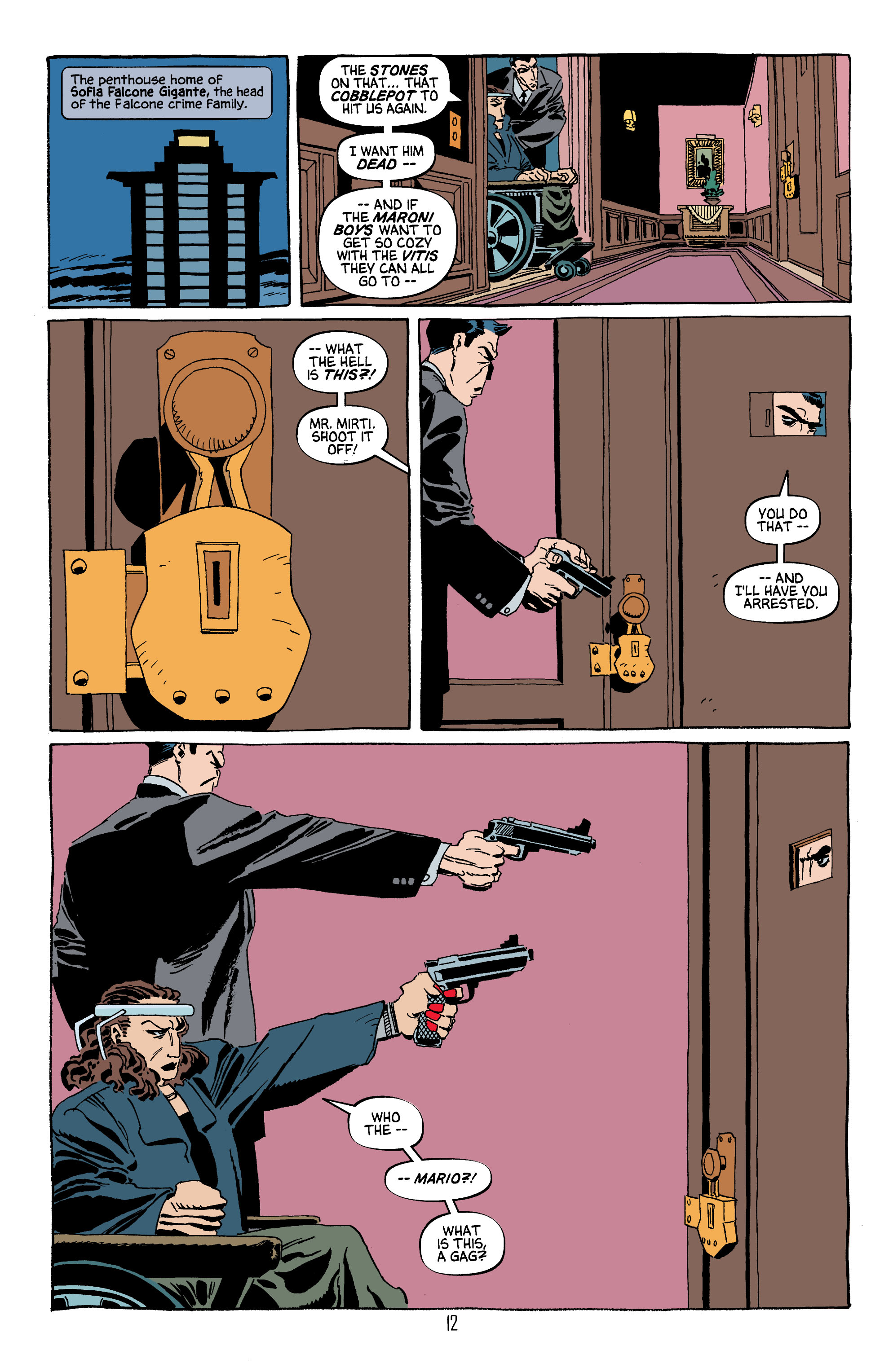 Read online Batman: Dark Victory (1999) comic -  Issue #6 - 13