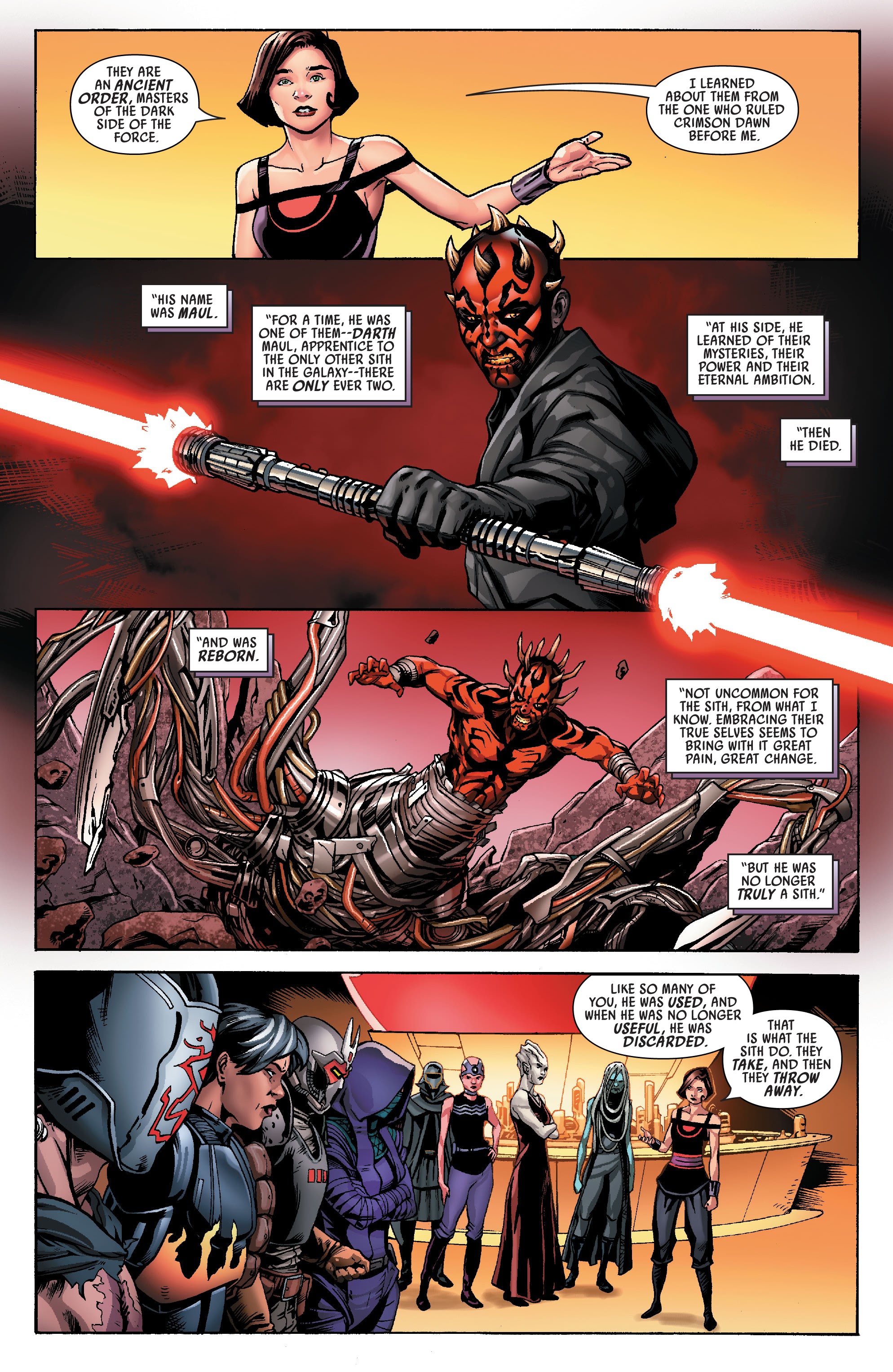 Read online Star Wars: Crimson Reign comic -  Issue #1 - 4