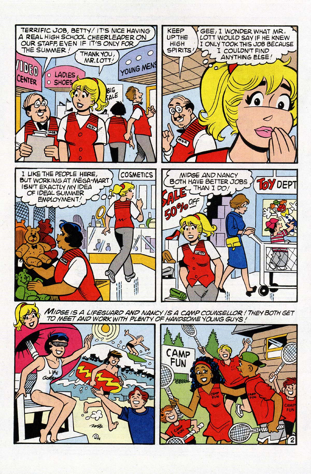 Read online Betty comic -  Issue #125 - 3
