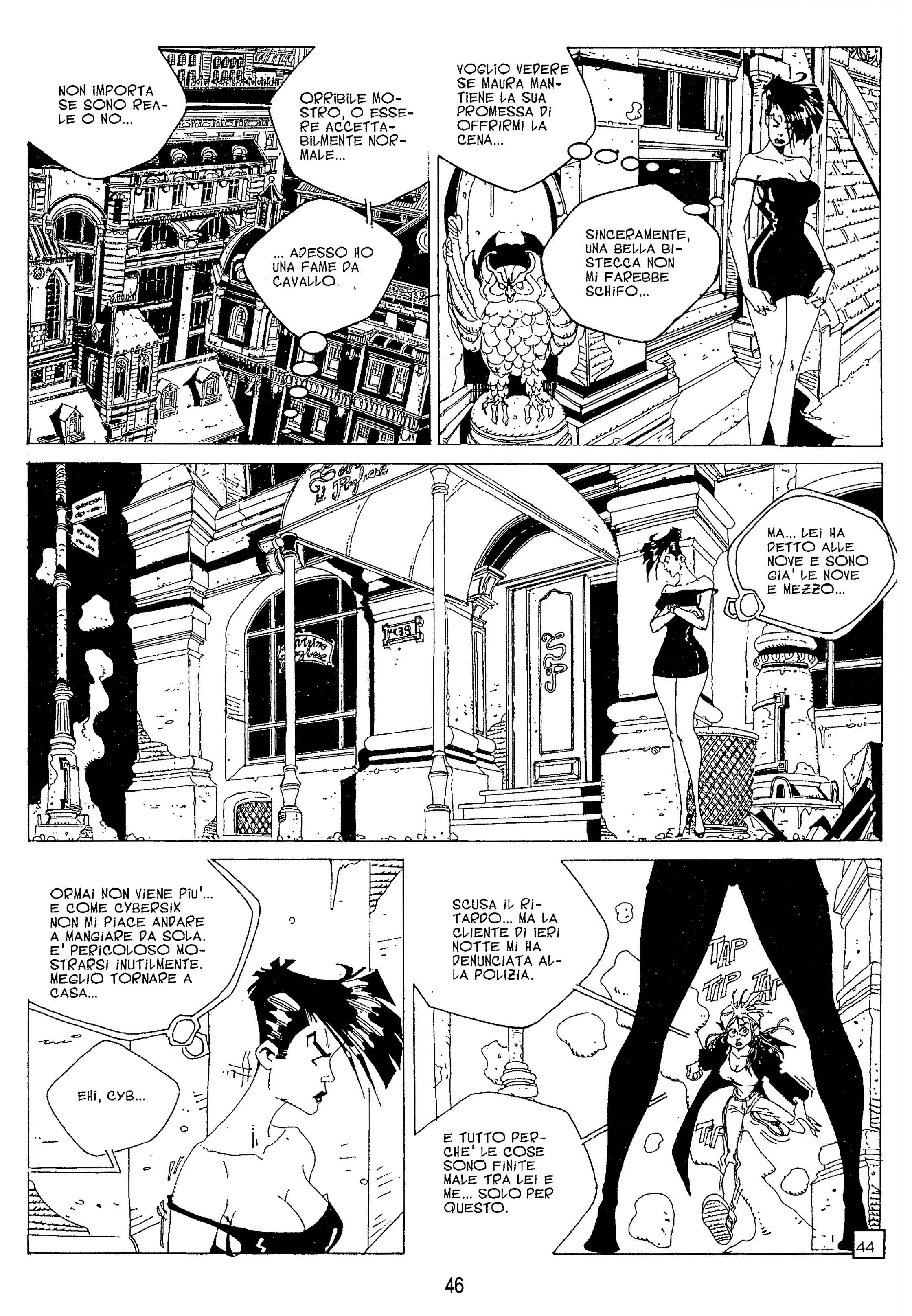 Read online Cybersix comic -  Issue #3 - 46