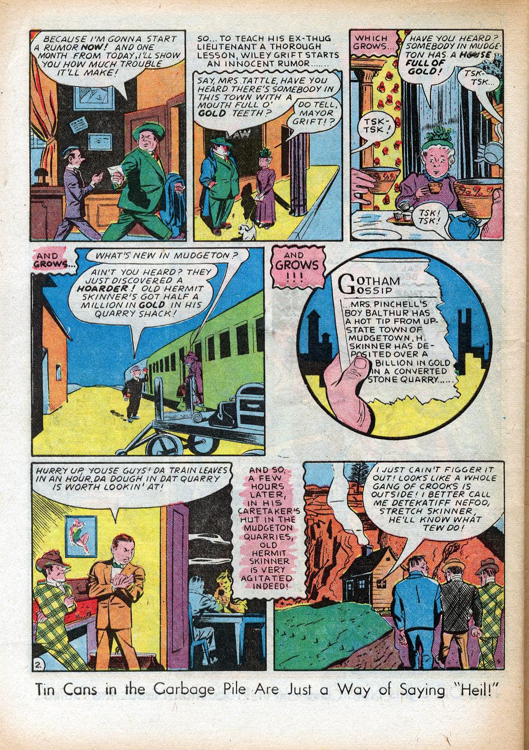 Read online Sensation (Mystery) Comics comic -  Issue #33 - 42