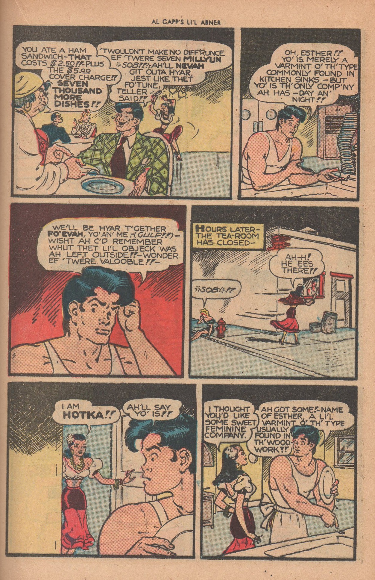 Read online Li'l Abner Comics comic -  Issue #73 - 23