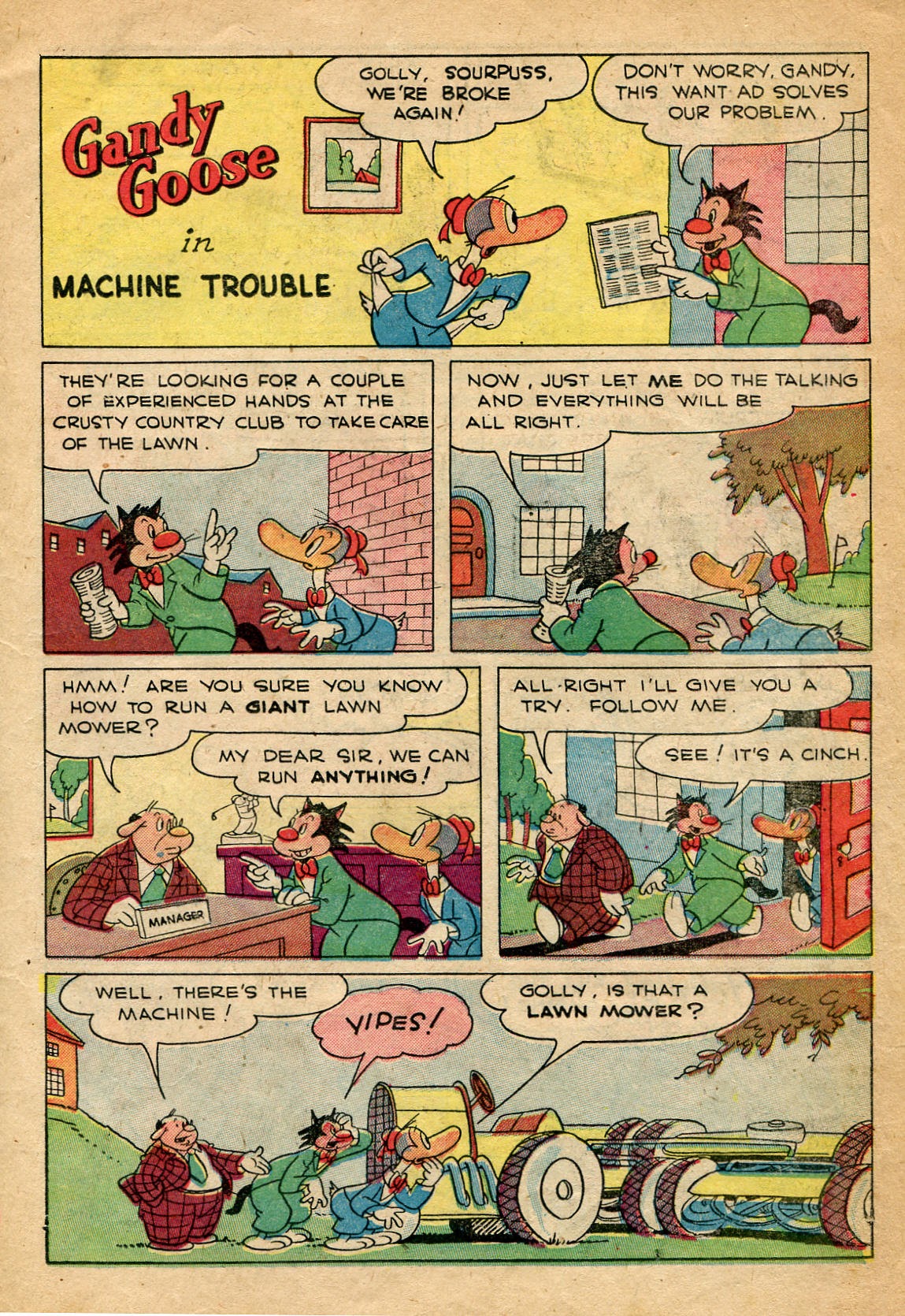 Read online Paul Terry's Mighty Mouse Comics comic -  Issue #19 - 13