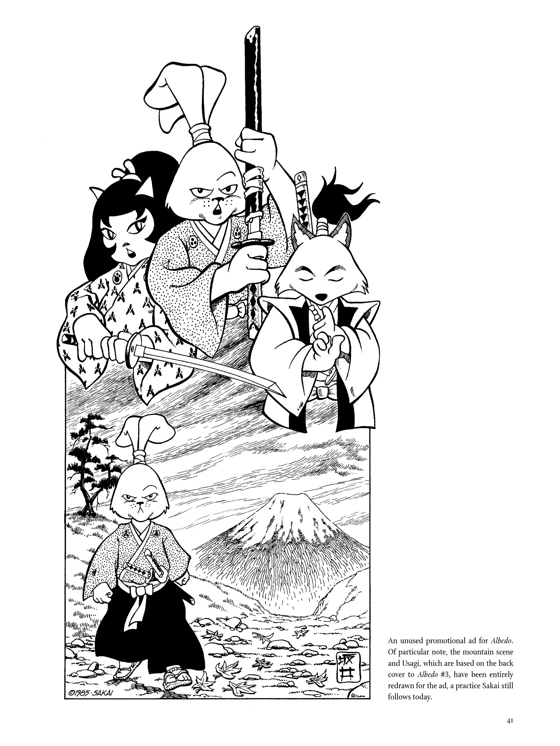 Read online The Art of Usagi Yojimbo comic -  Issue # TPB (Part 1) - 48