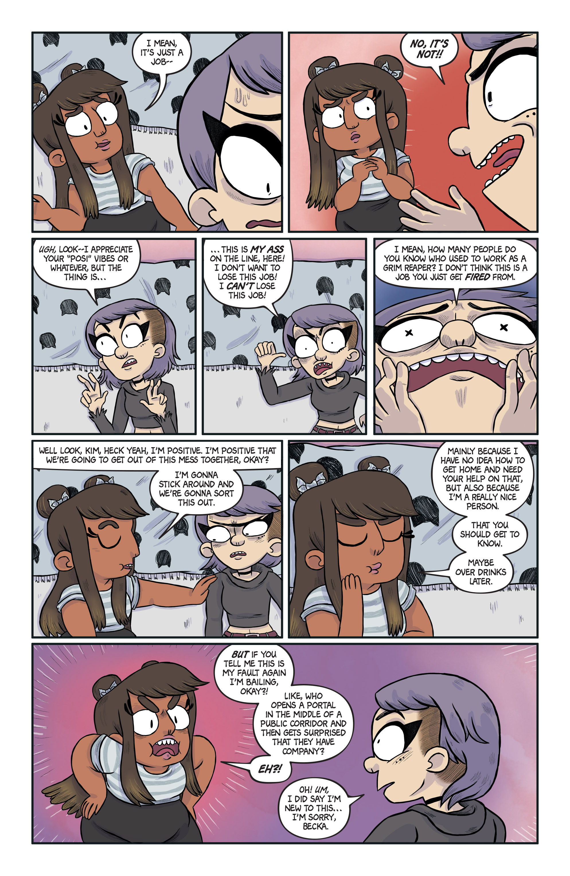 Read online Kim Reaper comic -  Issue #1 - 16
