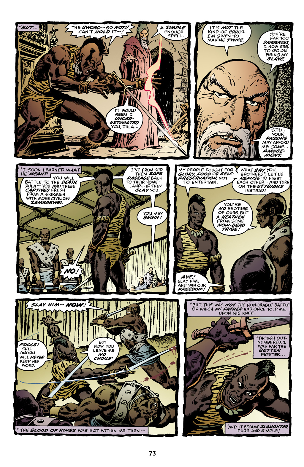 Read online The Chronicles of Conan comic -  Issue # TPB 11 (Part 1) - 74