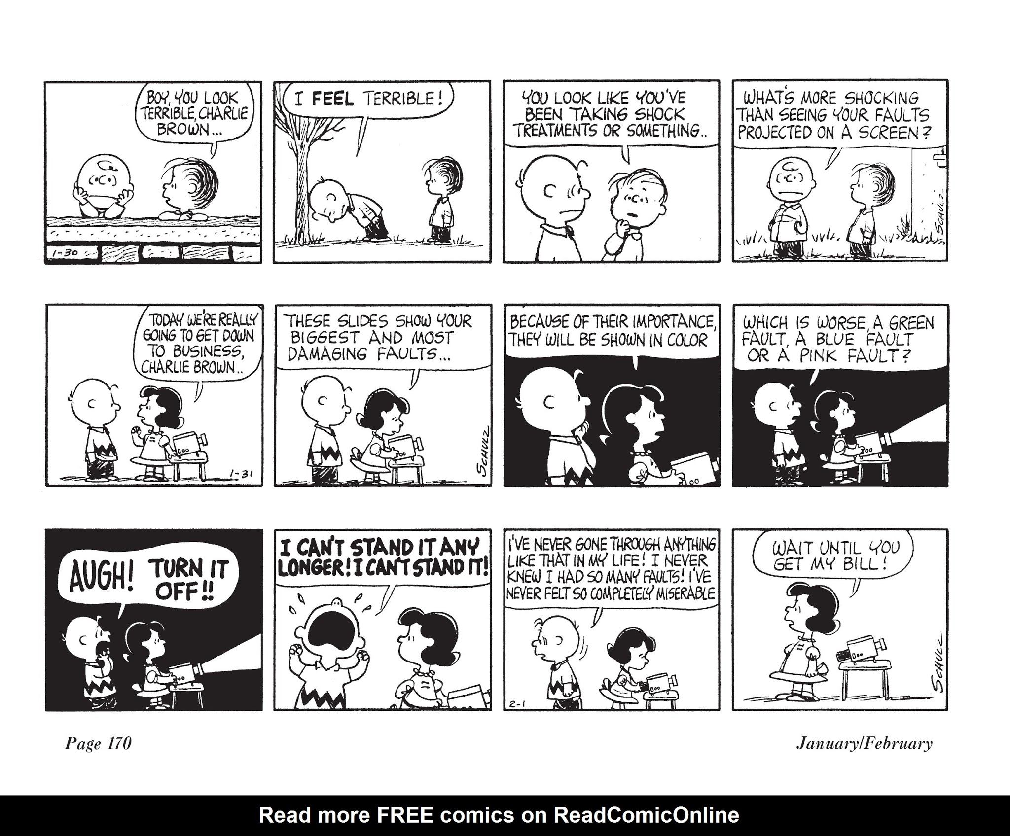 Read online The Complete Peanuts comic -  Issue # TPB 7 - 181
