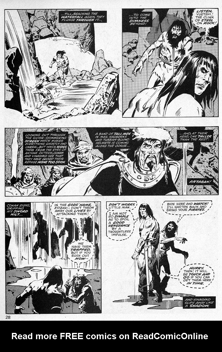 Read online The Savage Sword Of Conan comic -  Issue #38 - 28