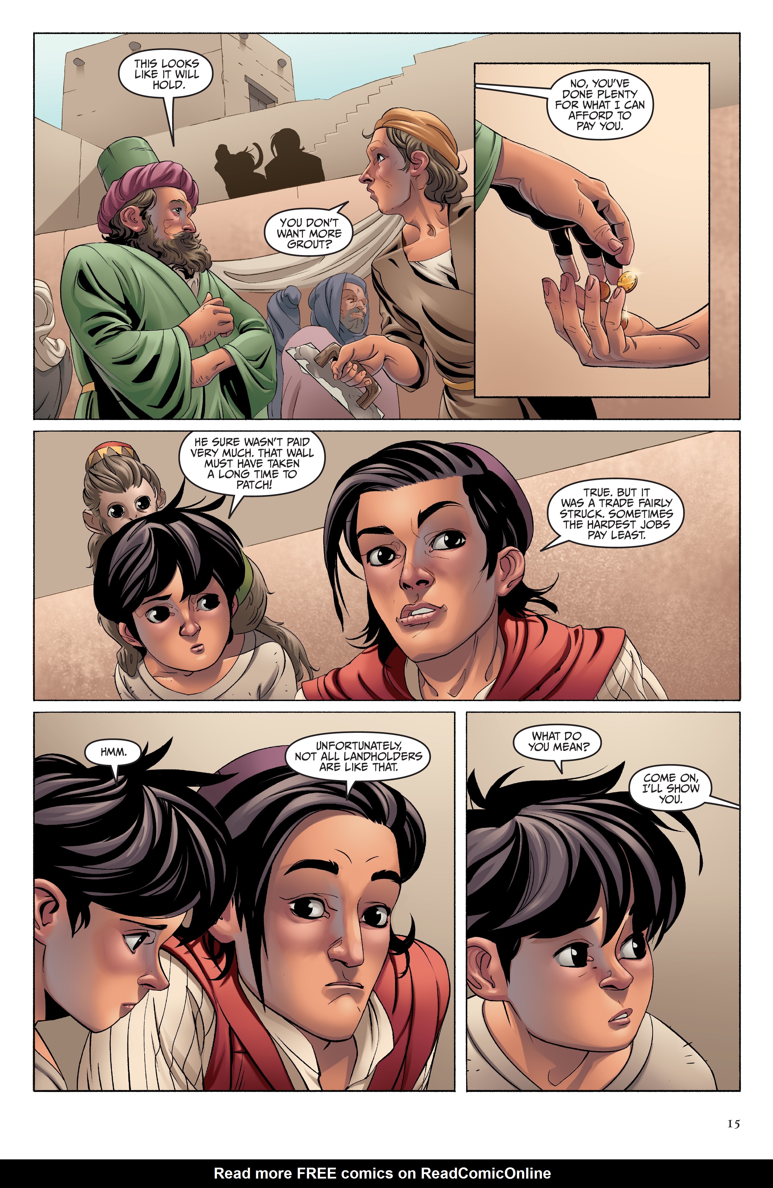 Read online Disney Aladdin: Four Tales of Agrabah comic -  Issue # TPB - 15