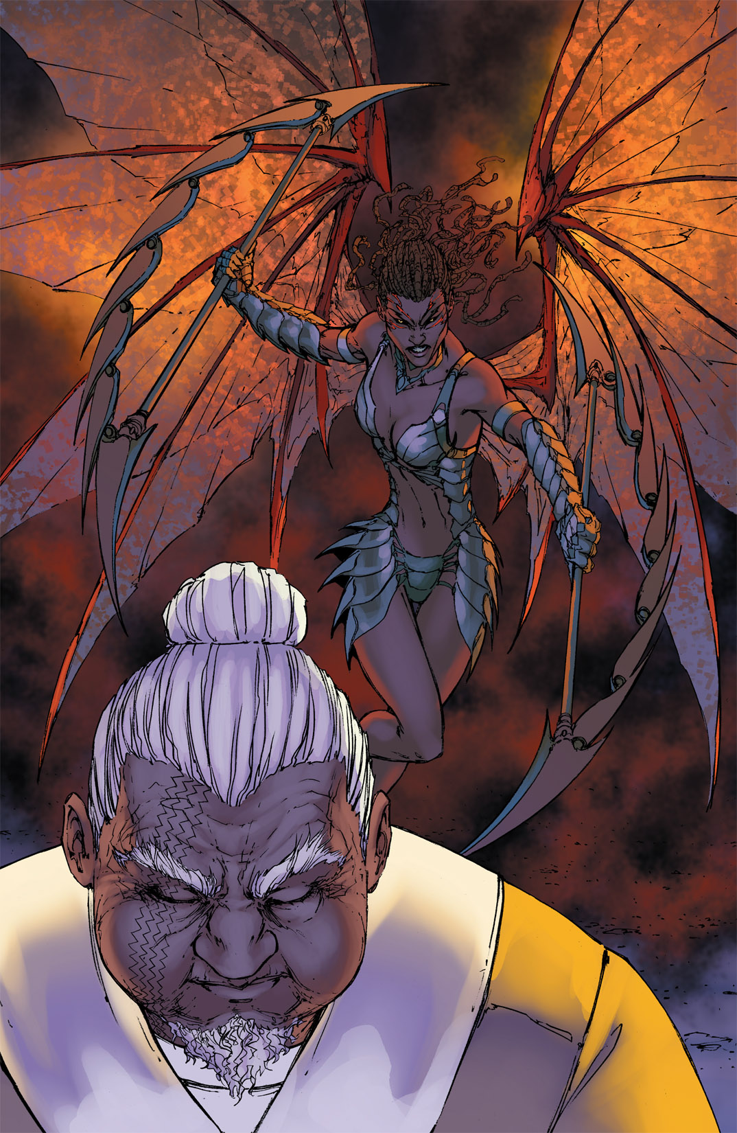 Read online Michael Turner's Soulfire (2003) comic -  Issue #5 - 21