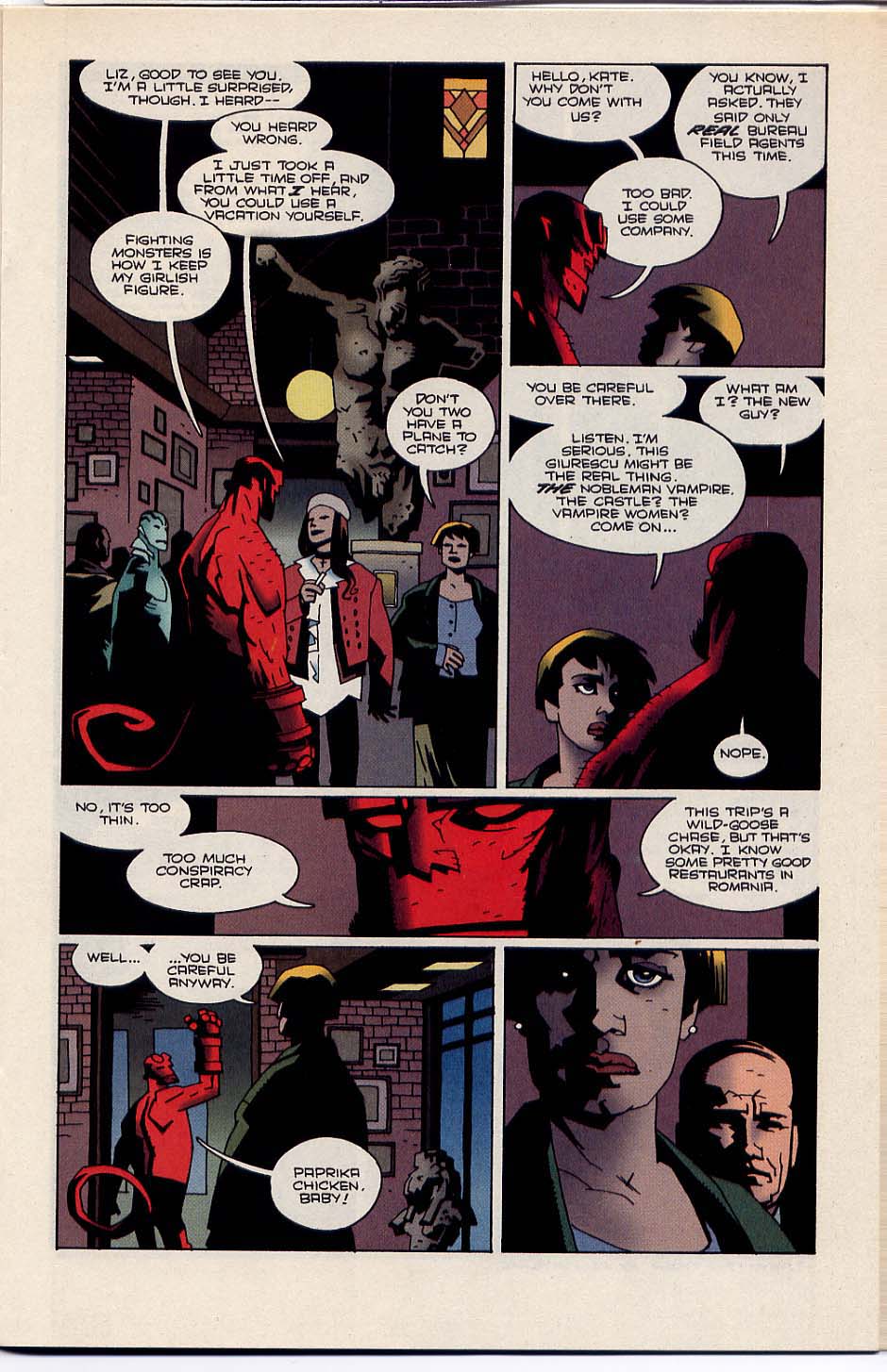 Read online Hellboy: Wake the Devil comic -  Issue #1 - 15