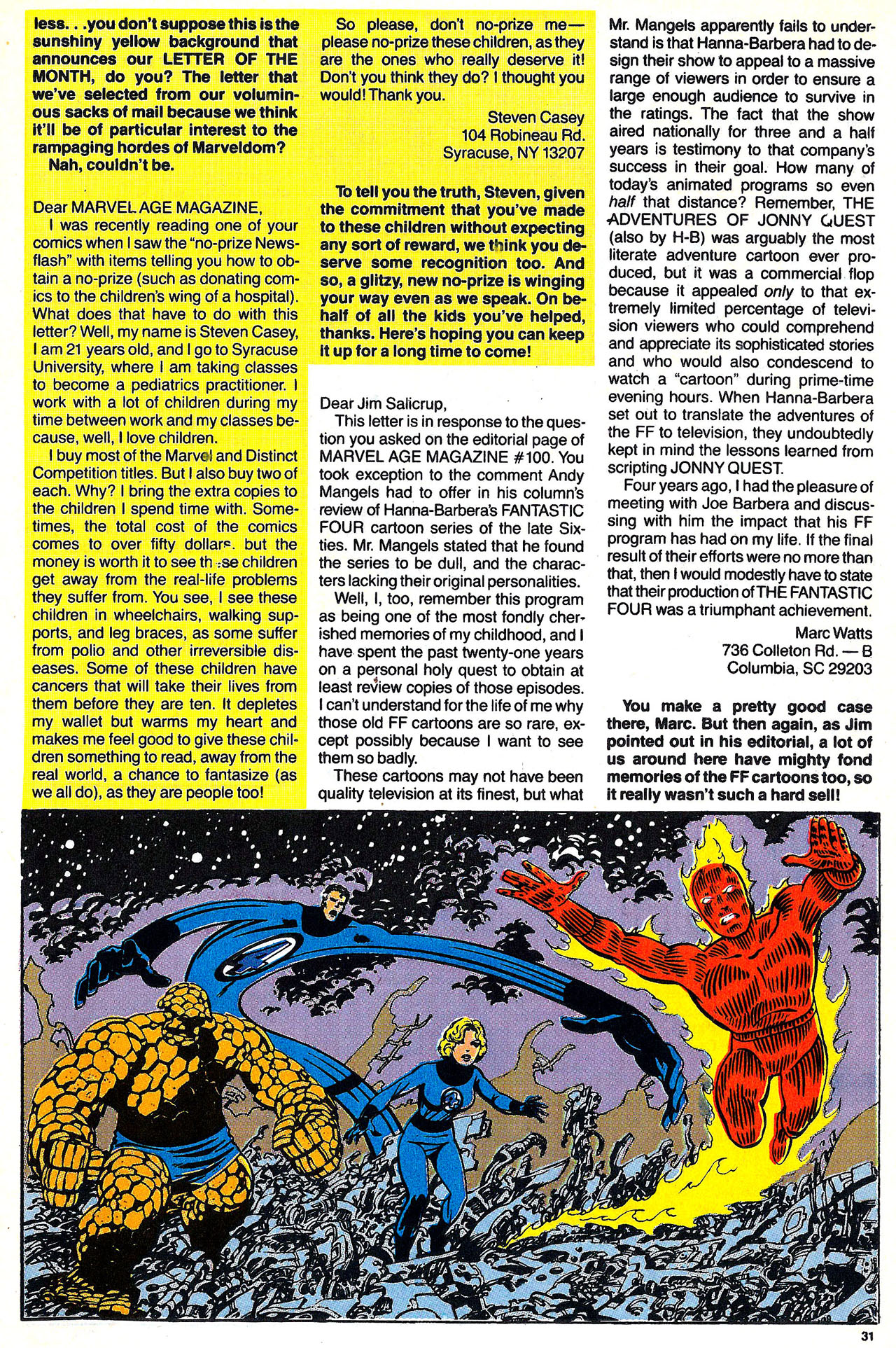 Read online Marvel Age comic -  Issue #104 - 32