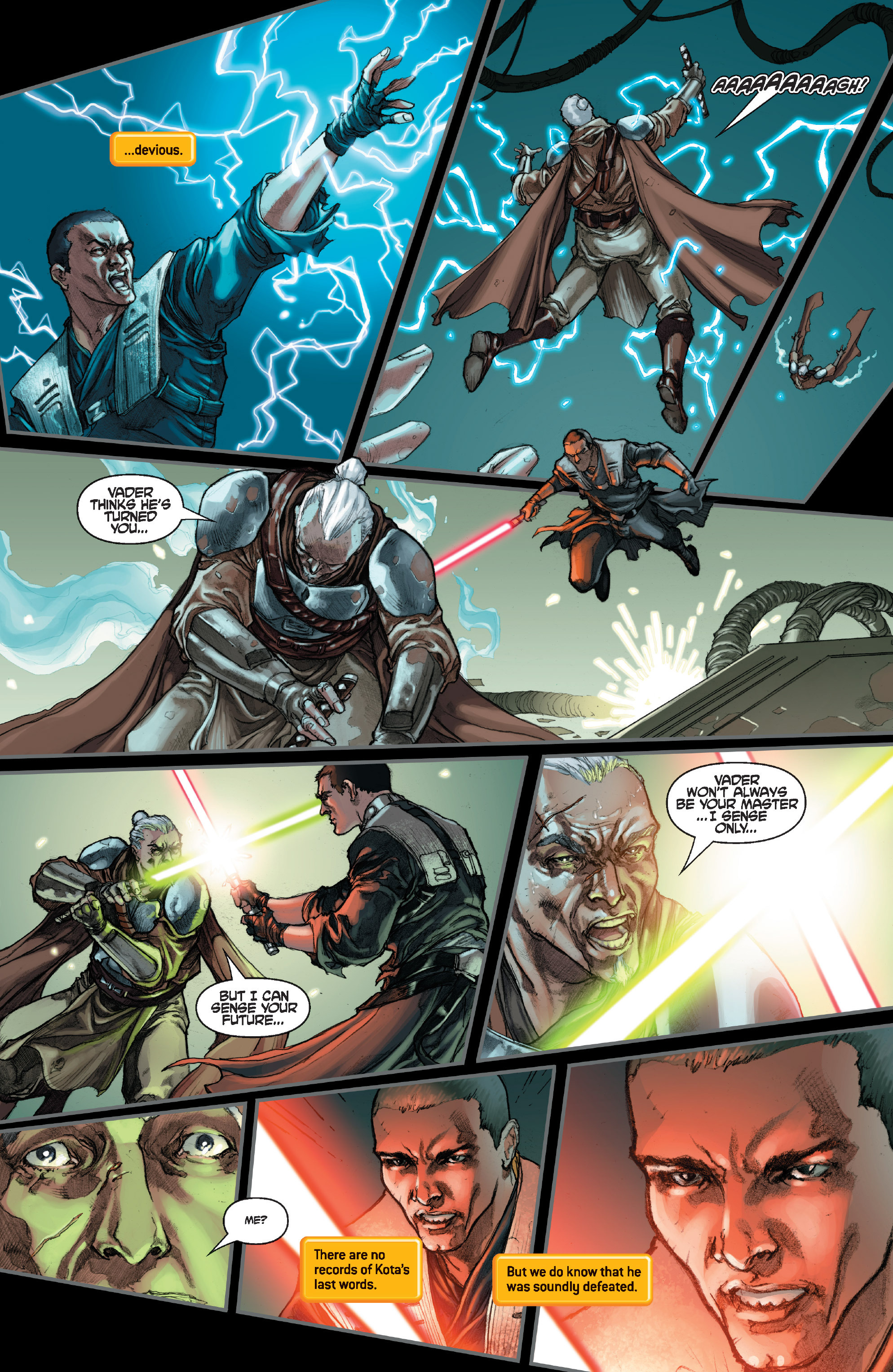 Read online Star Wars: The Force Unleashed comic -  Issue # Full - 28