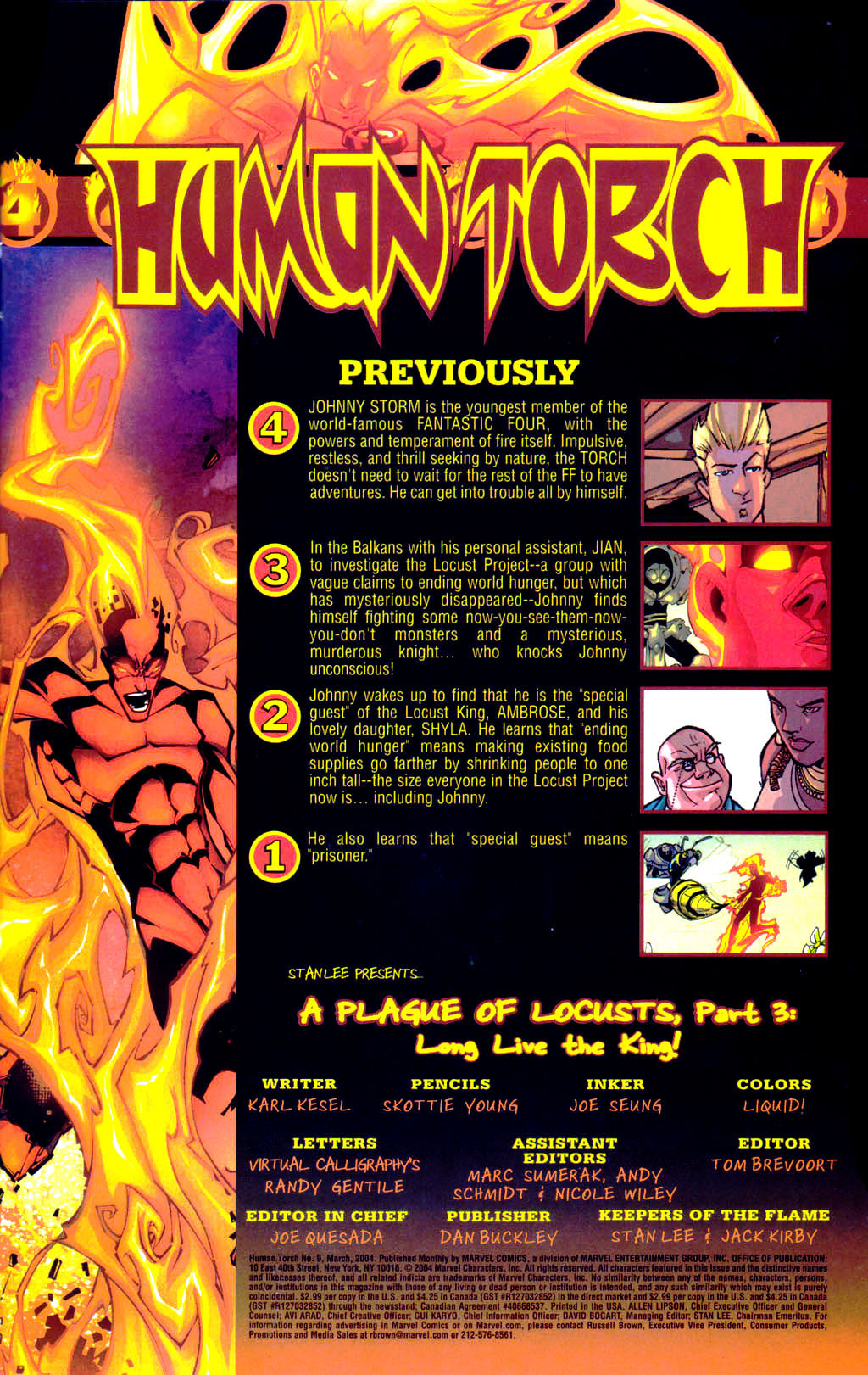 Read online Human Torch comic -  Issue #9 - 2