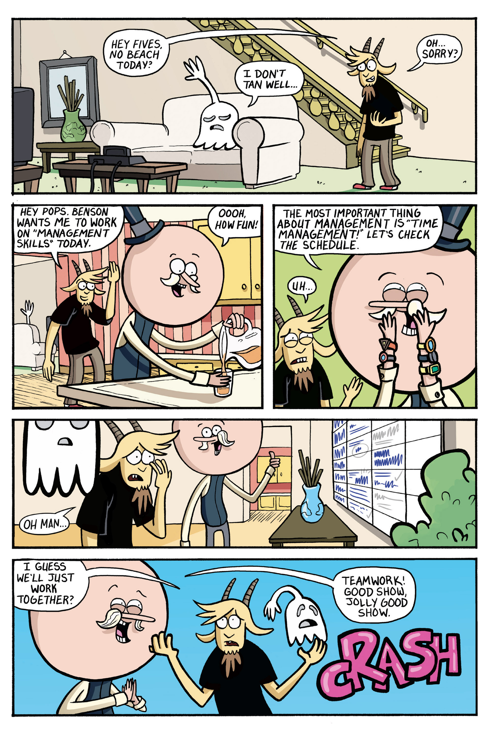 Read online Regular Show comic -  Issue #6 - 8