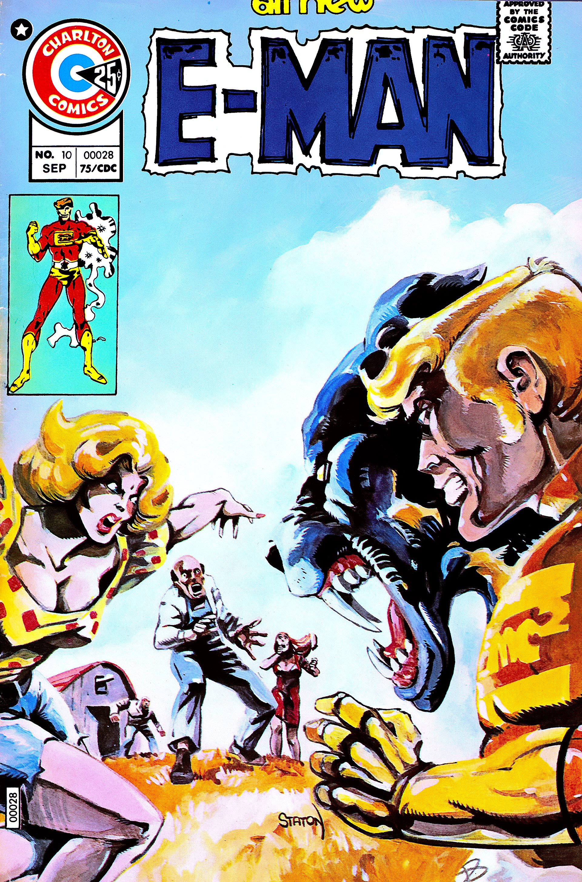 Read online E-Man (1973) comic -  Issue #10 - 1