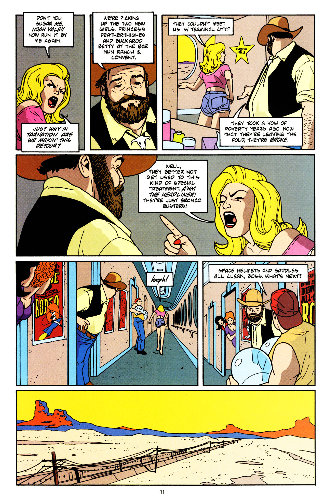 Read online Terminal City: Aerial Graffiti comic -  Issue #1 - 12