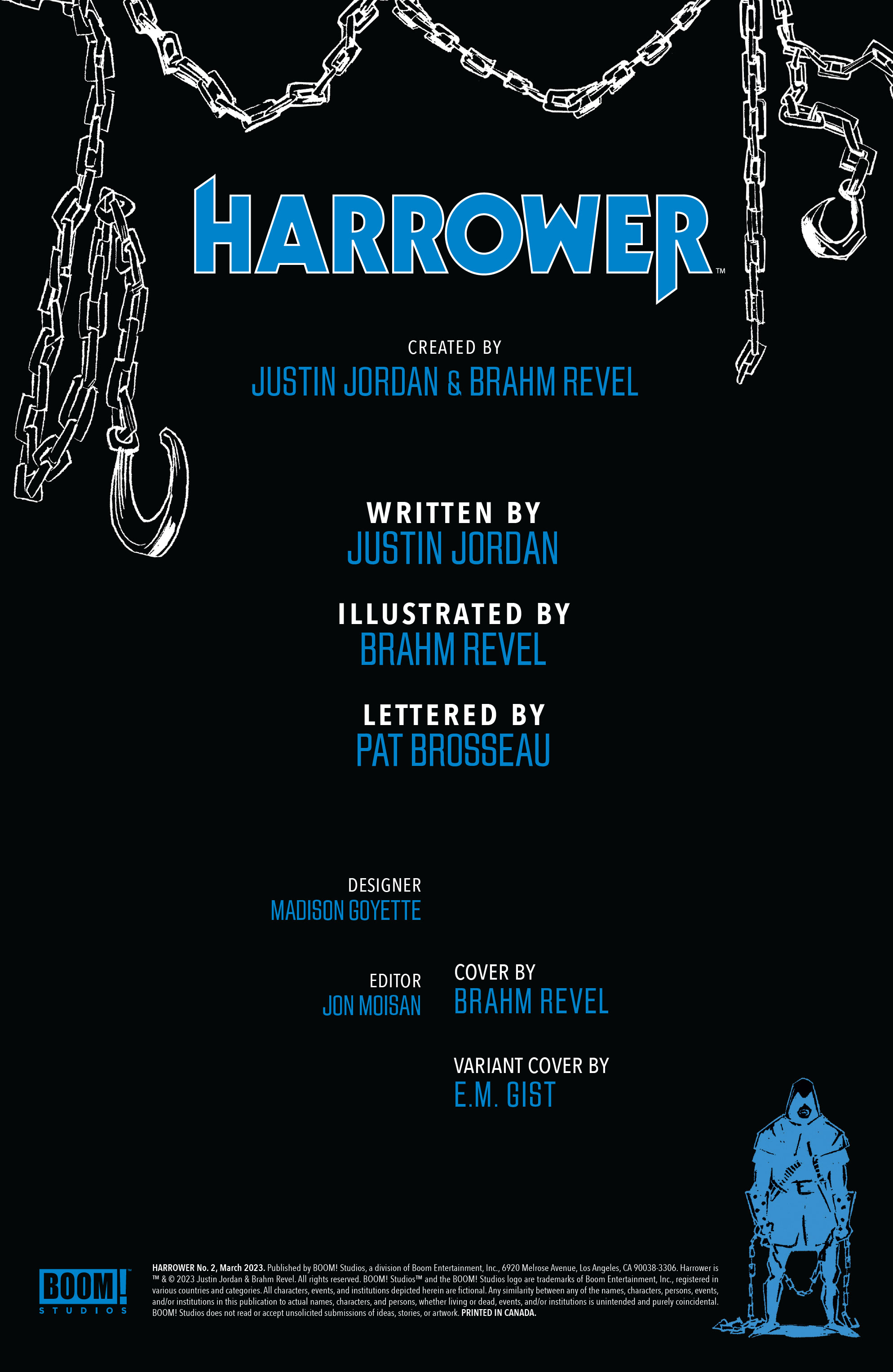 Read online Harrower comic -  Issue #2 - 2